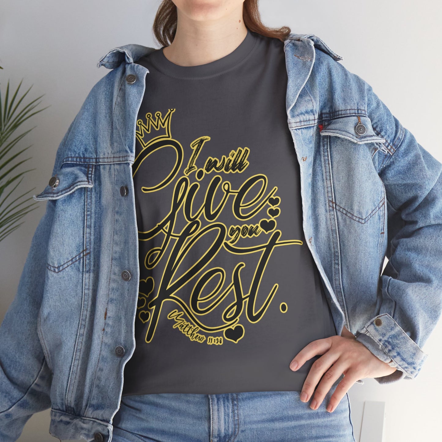 Restful King Unisex Tee, Inspirational Graphic T-Shirt