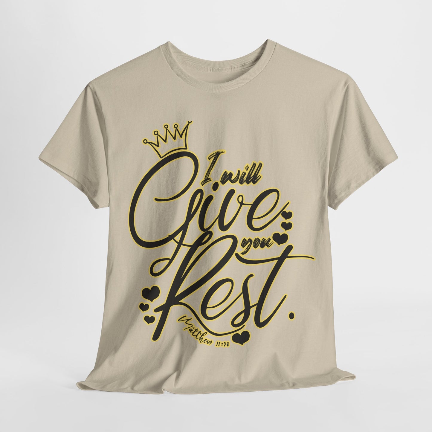 Restful King Unisex Tee, Inspirational Graphic T-Shirt