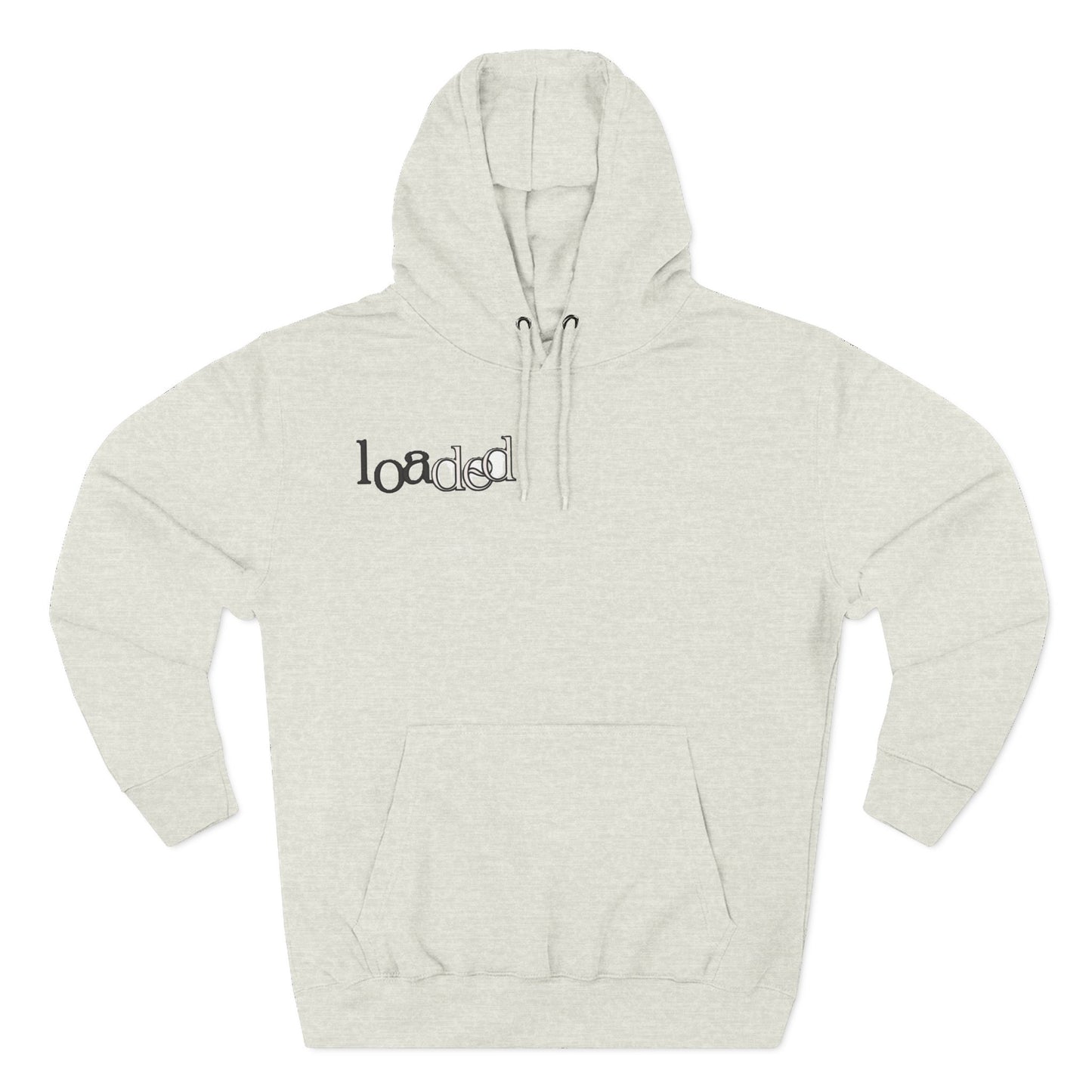 Loaded Three-Panel Fleece Hoodie