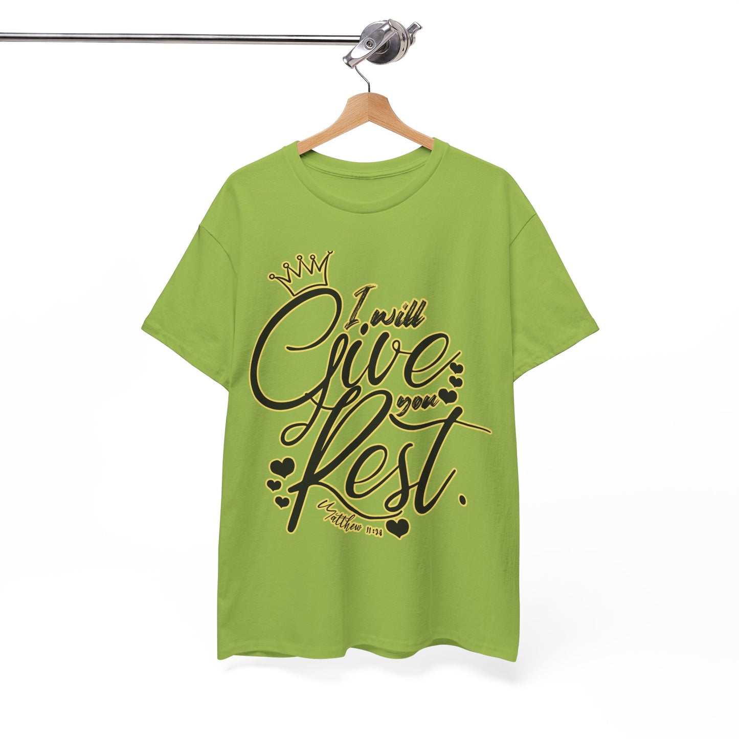 Restful King Unisex Tee, Inspirational Graphic T-Shirt