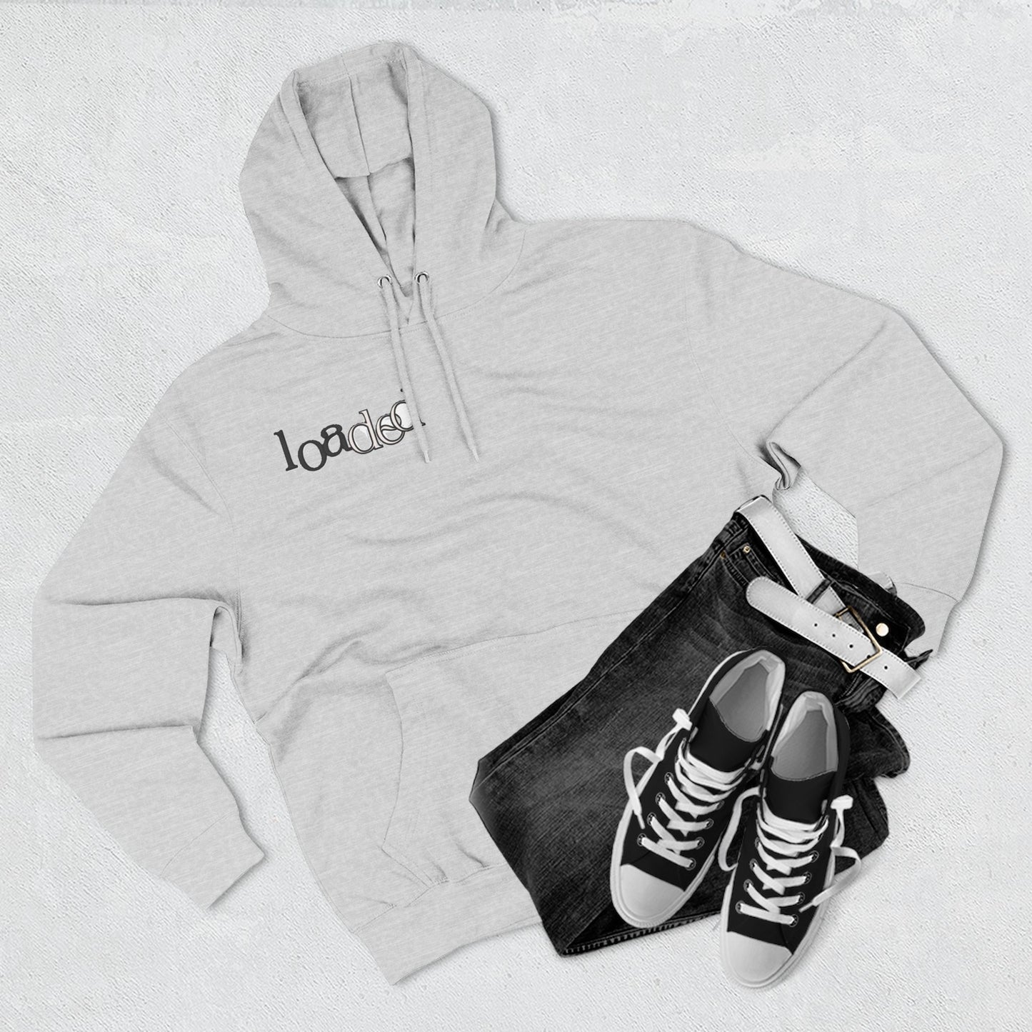 Loaded Three-Panel Fleece Hoodie