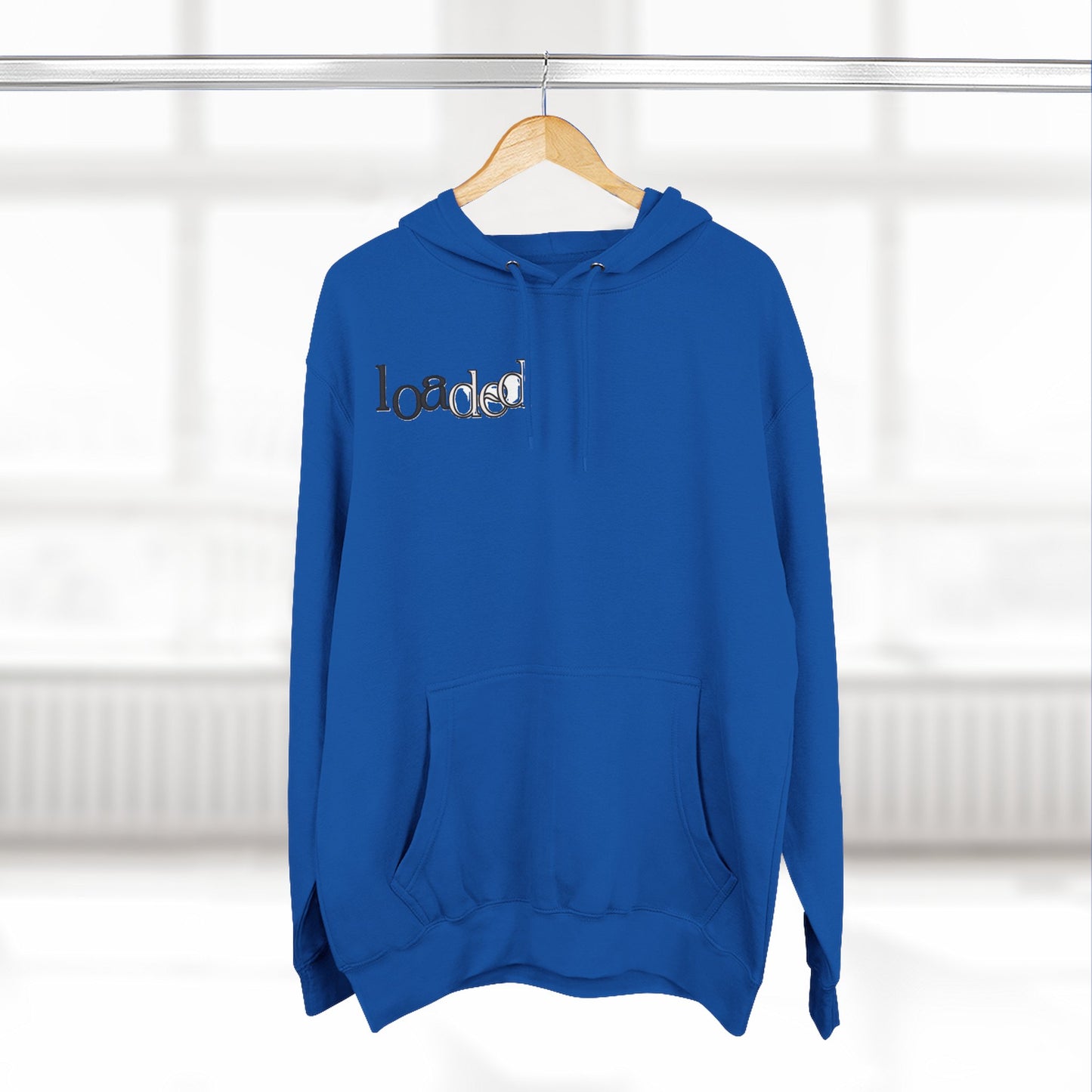 Loaded Three-Panel Fleece Hoodie