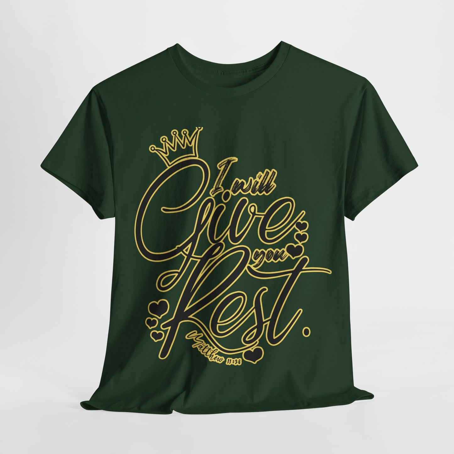 Restful King Unisex Tee, Inspirational Graphic T-Shirt