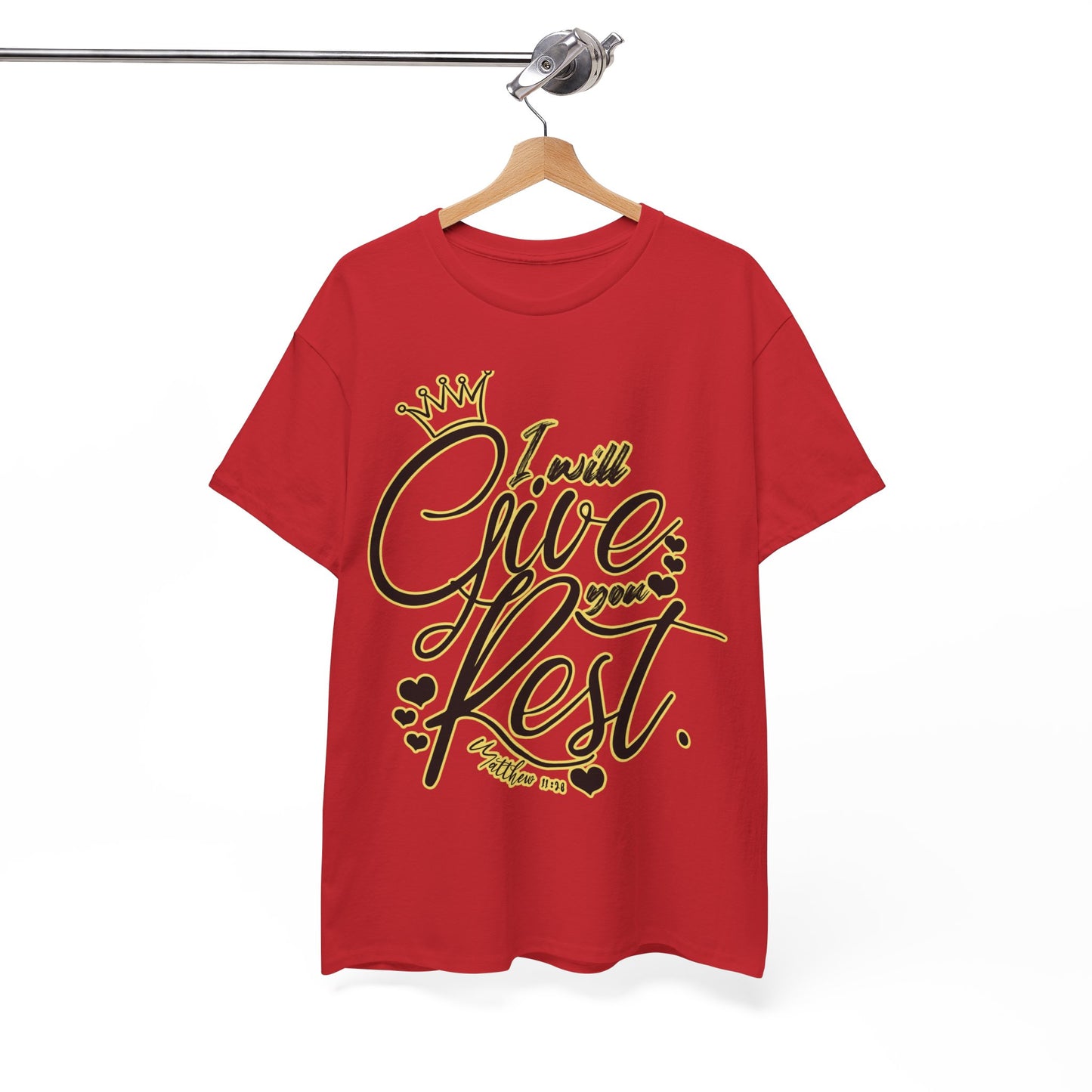 Restful King Unisex Tee, Inspirational Graphic T-Shirt