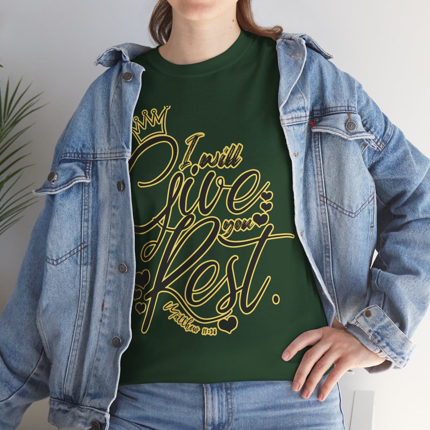 Restful King Unisex Tee, Inspirational Graphic T-Shirt