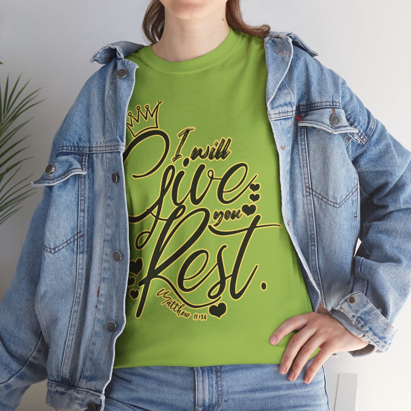 Restful King Unisex Tee, Inspirational Graphic T-Shirt