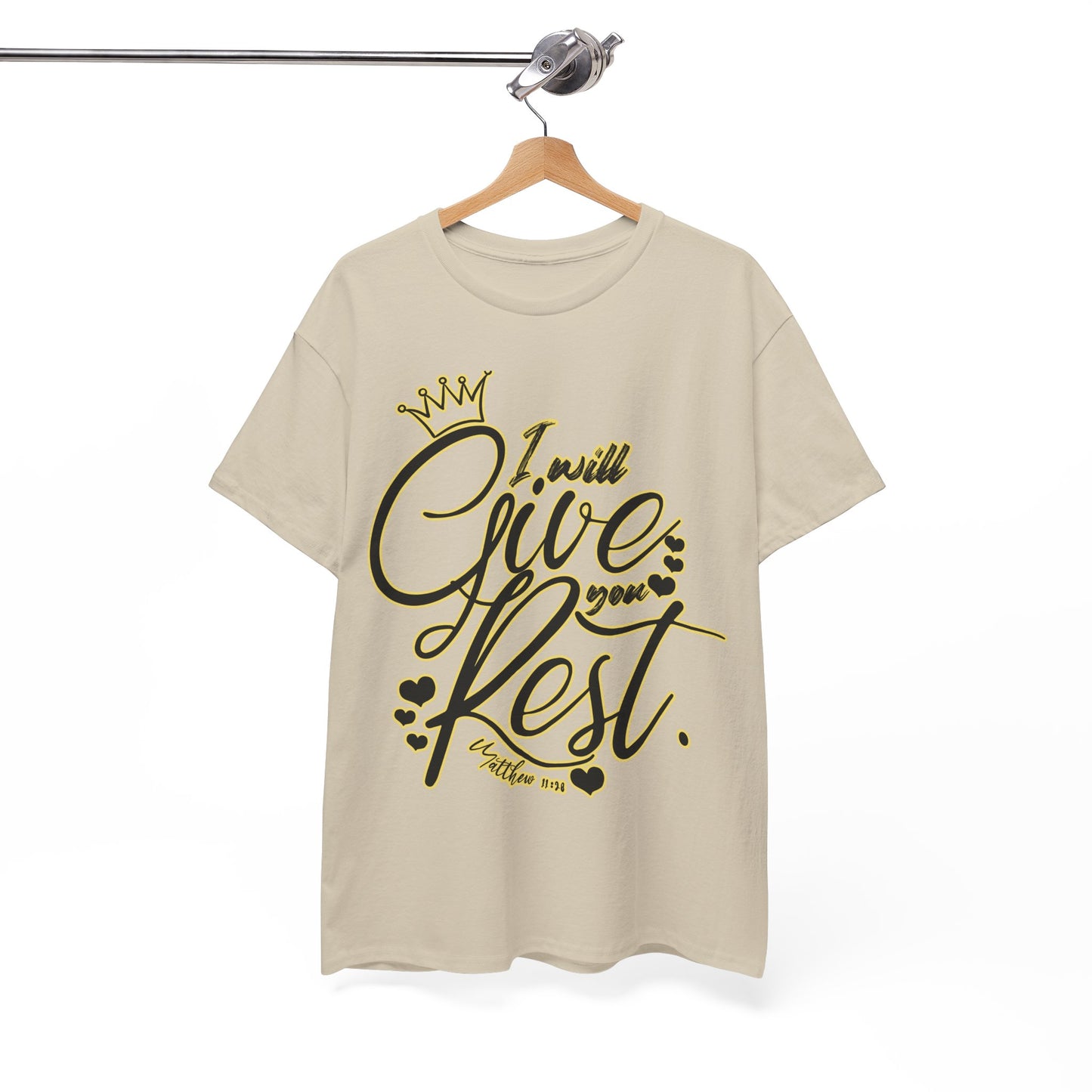 Restful King Unisex Tee, Inspirational Graphic T-Shirt