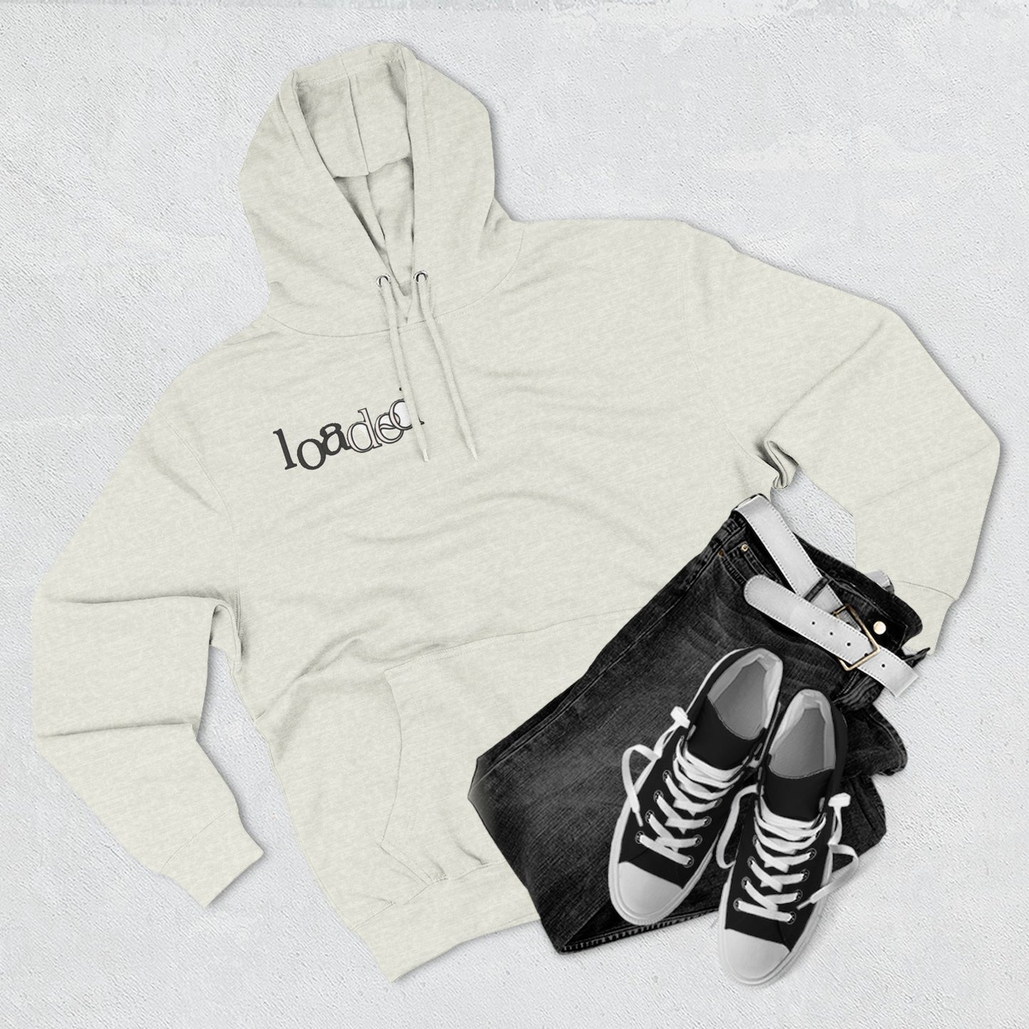 Loaded Three-Panel Fleece Hoodie