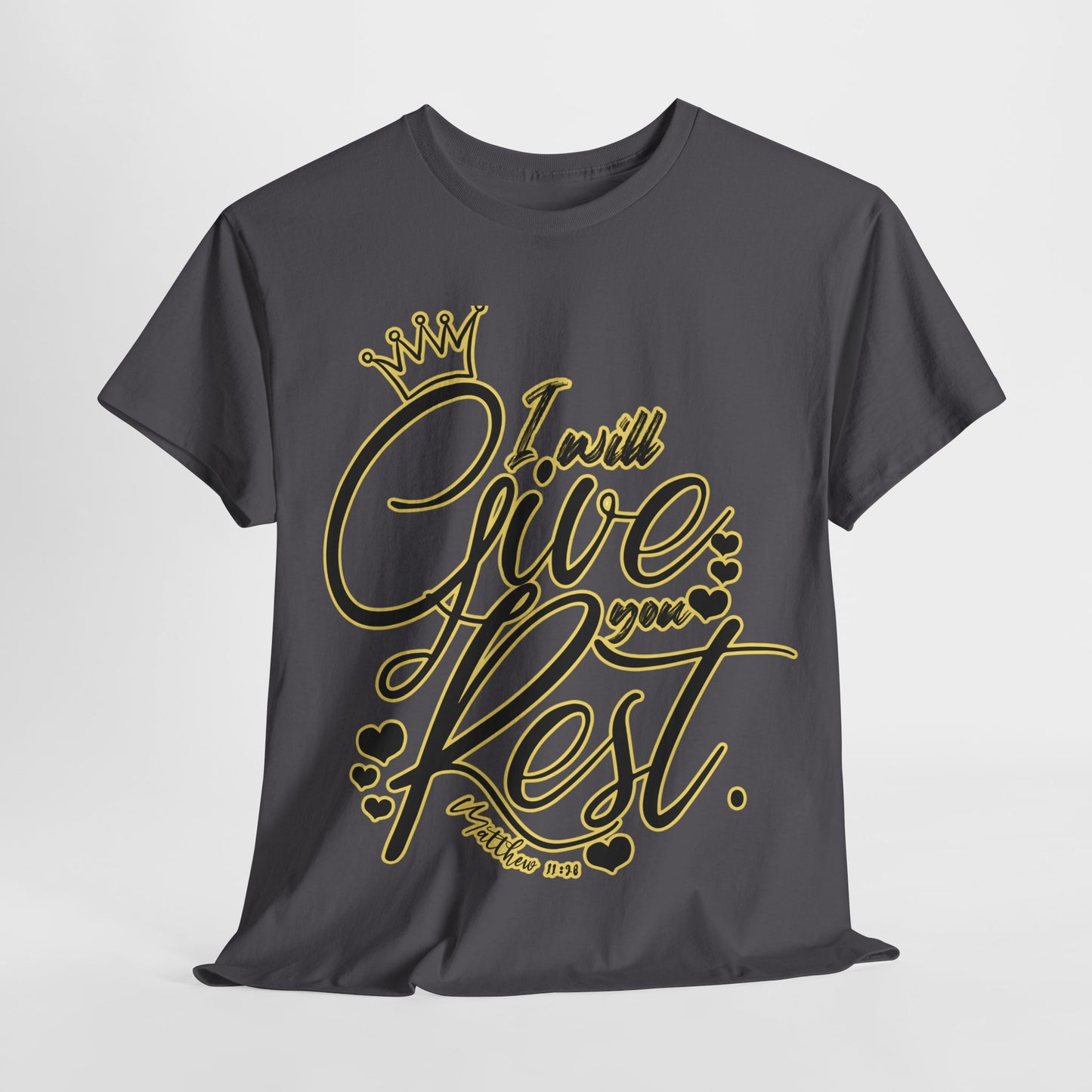 Restful King Unisex Tee, Inspirational Graphic T-Shirt