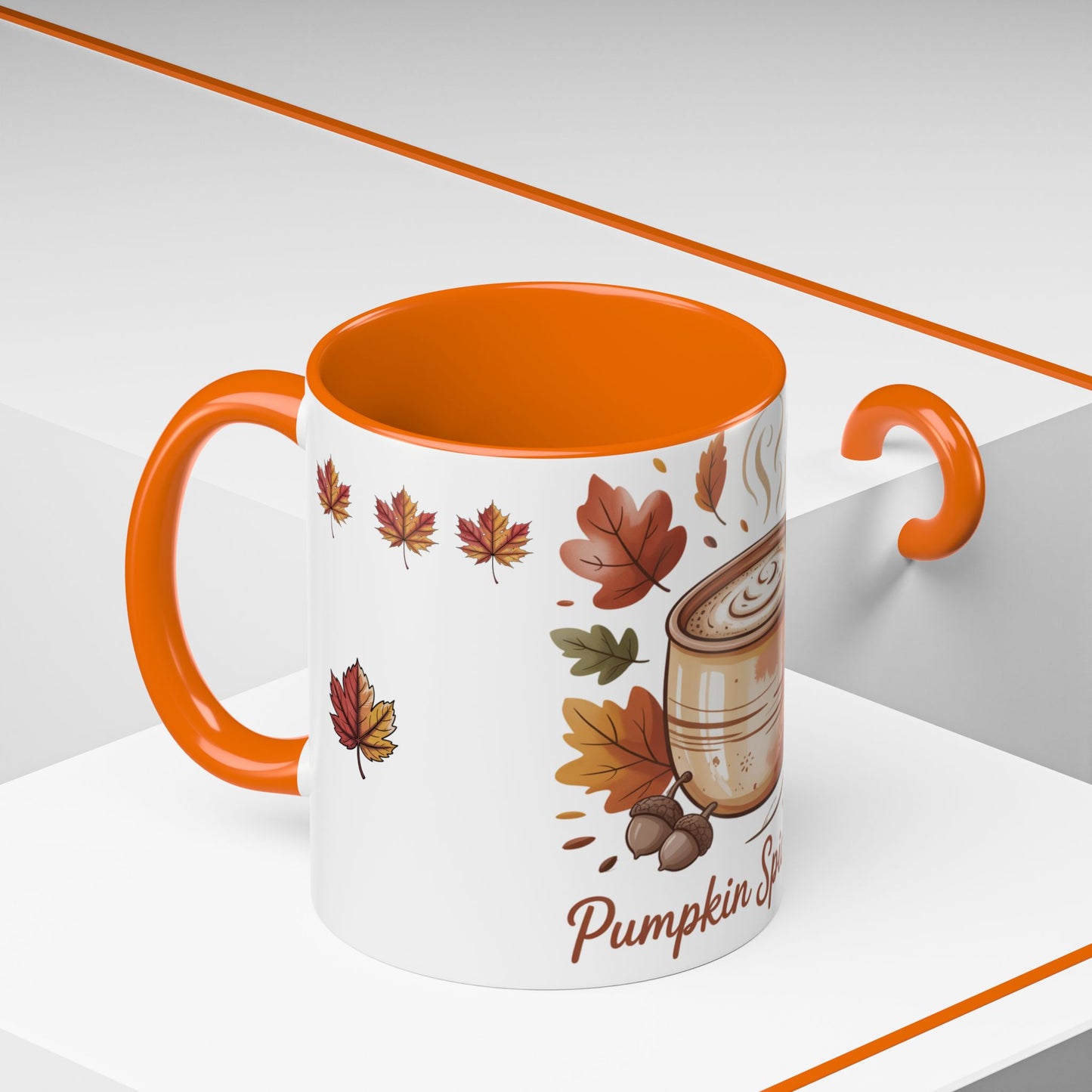 Pumpkin Spice Latte Coffee Mug, Fall Decor Mug.