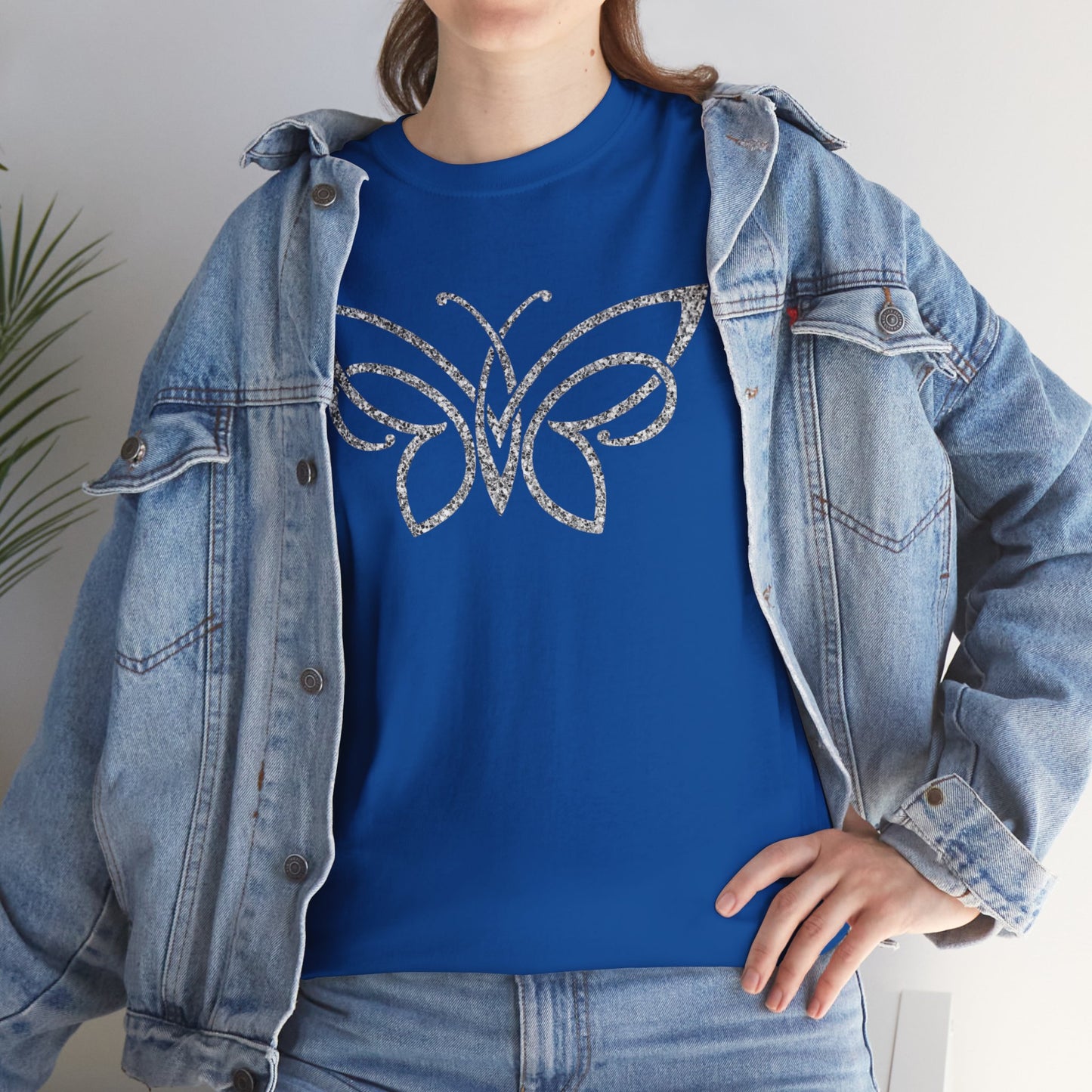 Butterfly Design Unisex Heavy Cotton Tee.