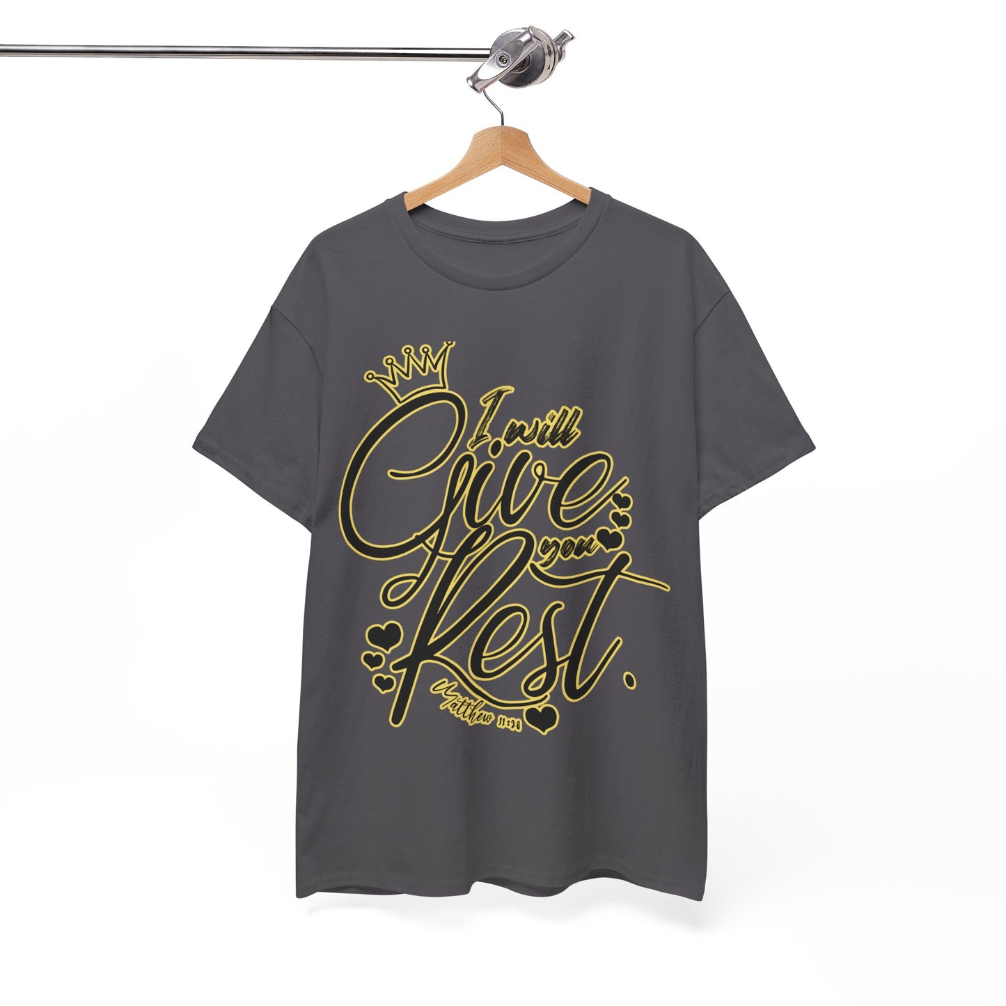 Restful King Unisex Tee, Inspirational Graphic T-Shirt
