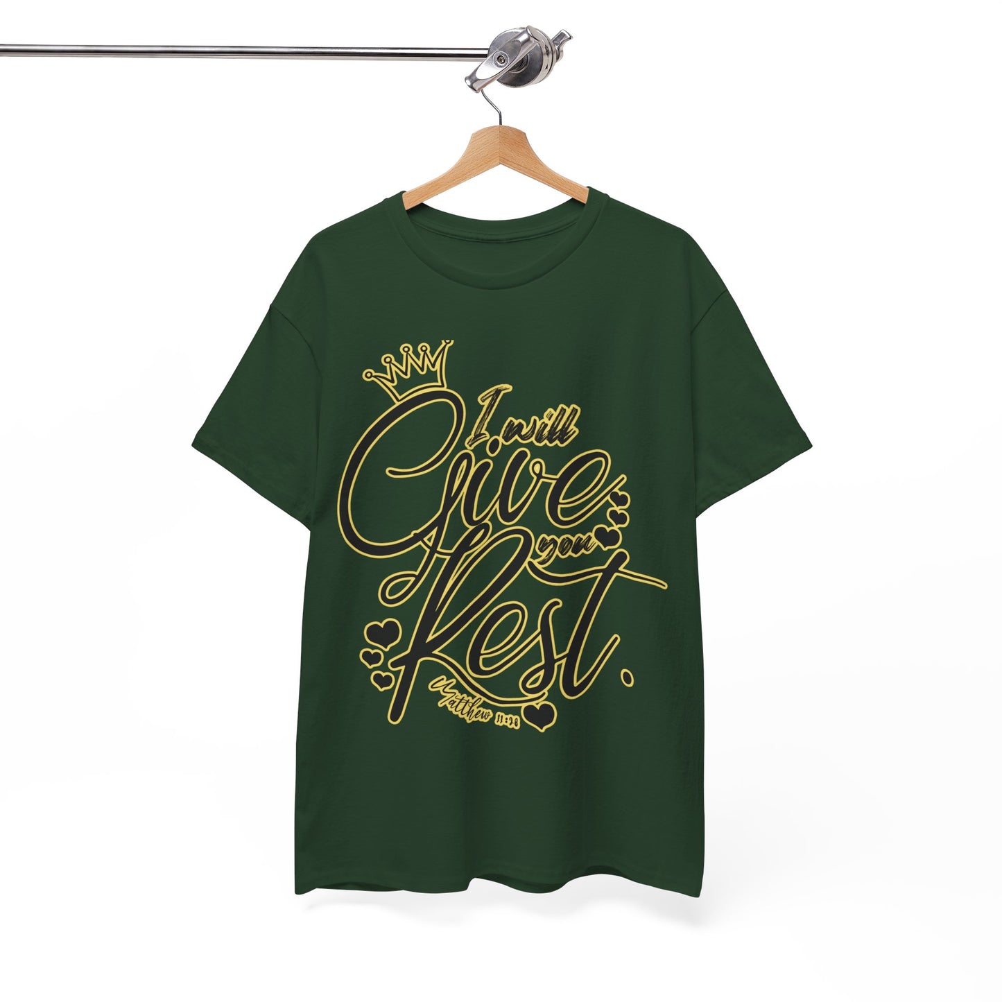Restful King Unisex Tee, Inspirational Graphic T-Shirt