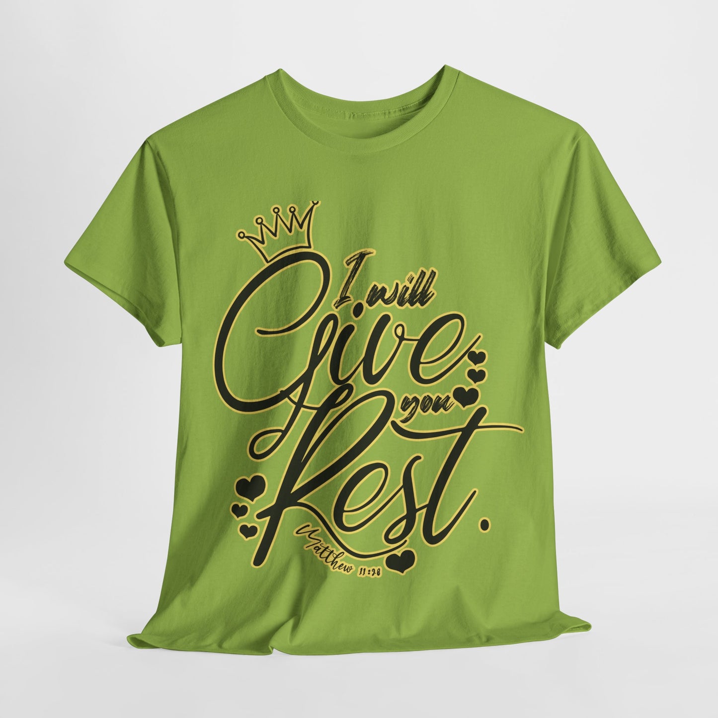 Restful King Unisex Tee, Inspirational Graphic T-Shirt