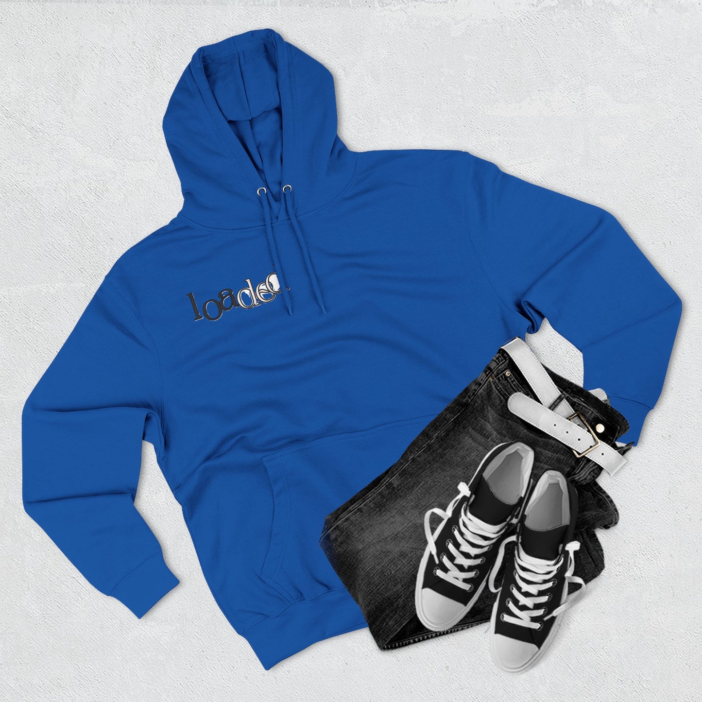 Loaded Three-Panel Fleece Hoodie