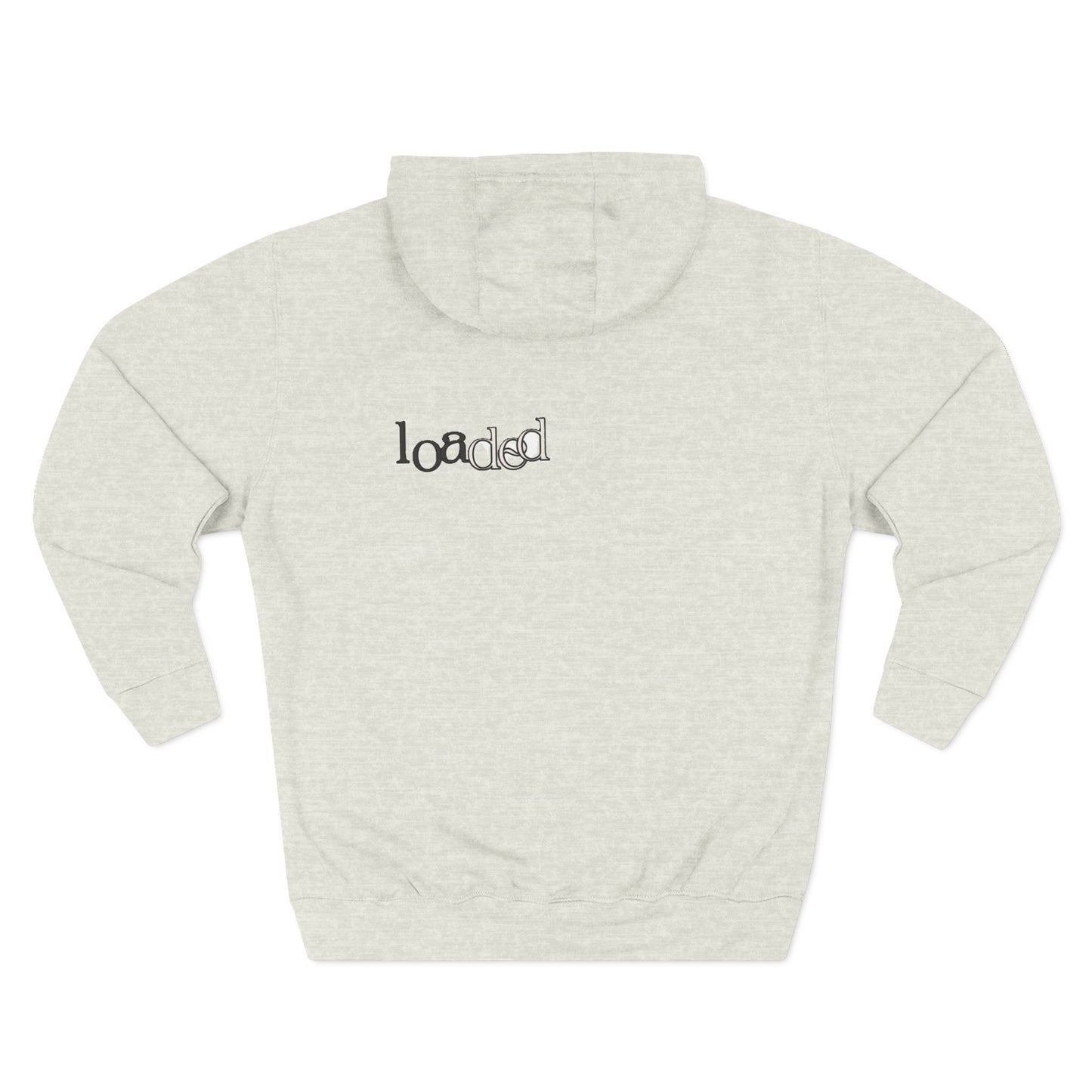 Loaded Three-Panel Fleece Hoodie