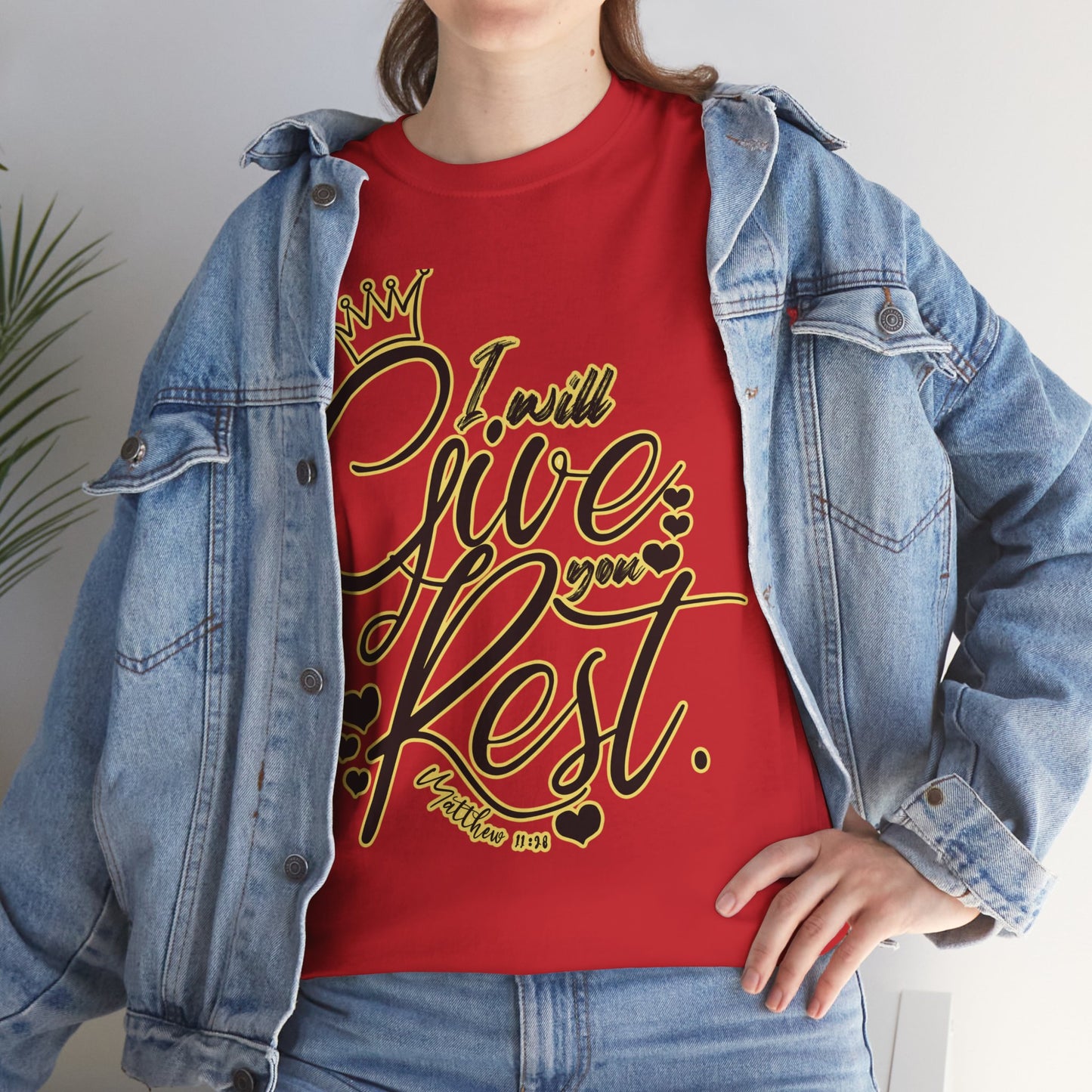 Restful King Unisex Tee, Inspirational Graphic T-Shirt