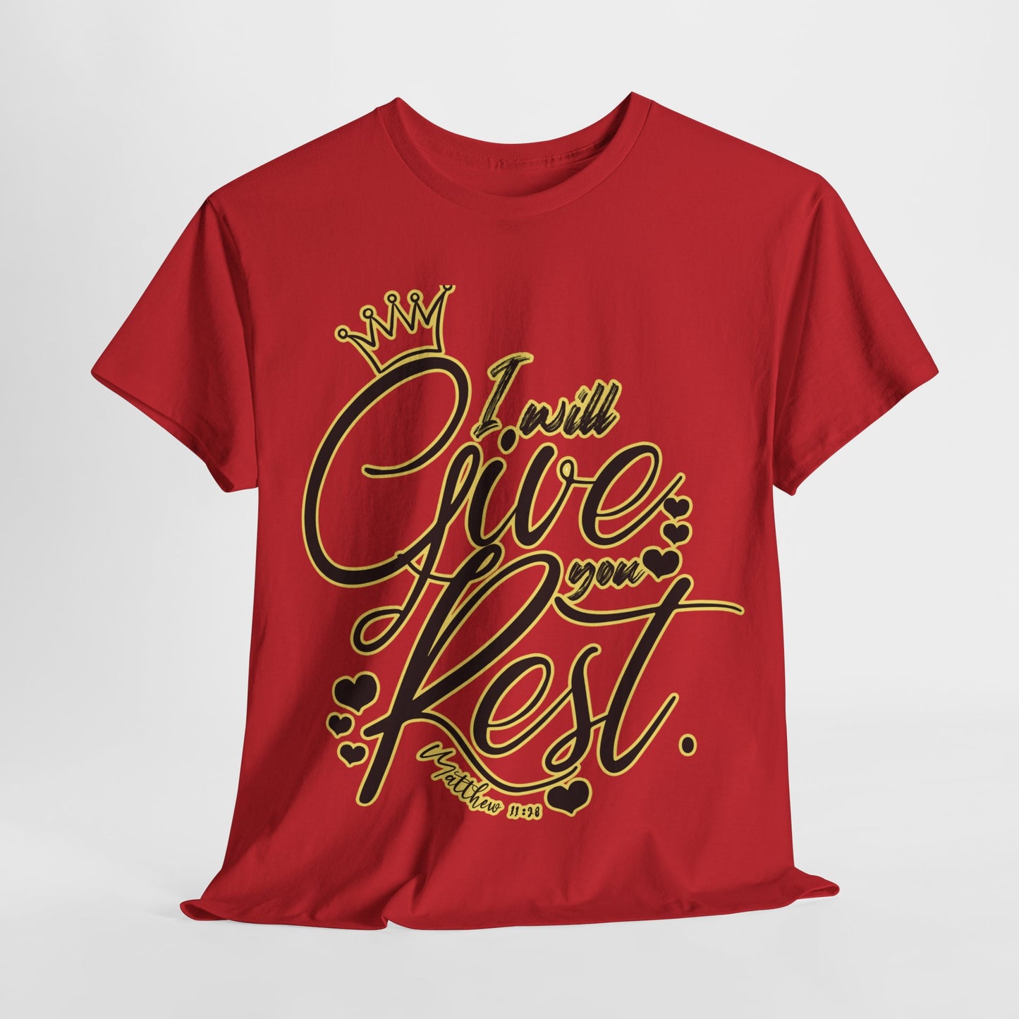 Restful King Unisex Tee, Inspirational Graphic T-Shirt