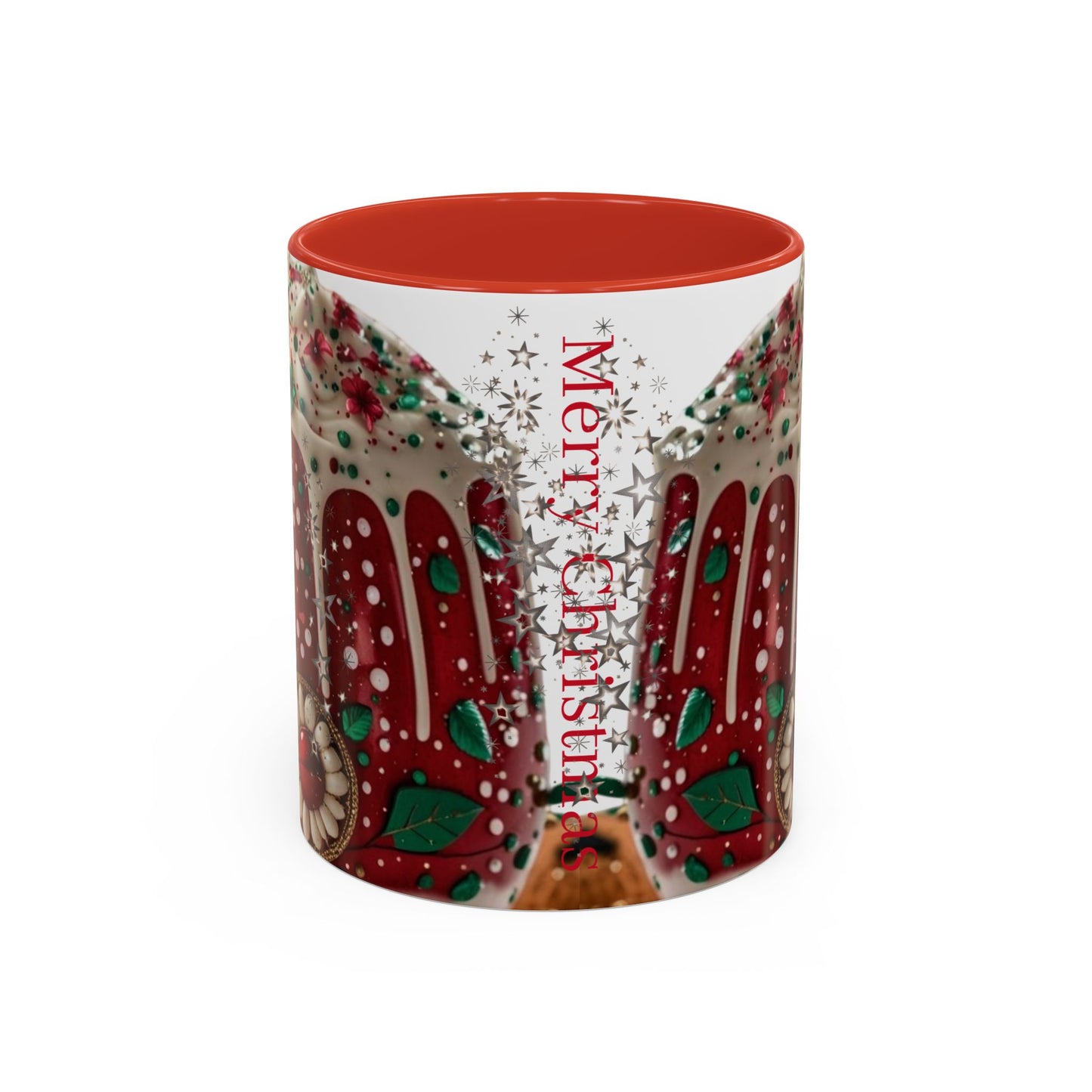 Festive Christmas Mug, Holiday Gift, Coffee Cup.