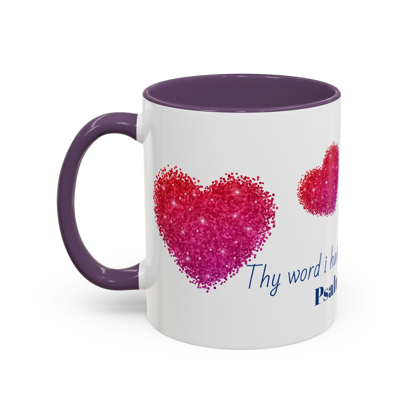 Heartfelt Inspirational Psalm Coffee Mug, Home Decor, Christian Mug.