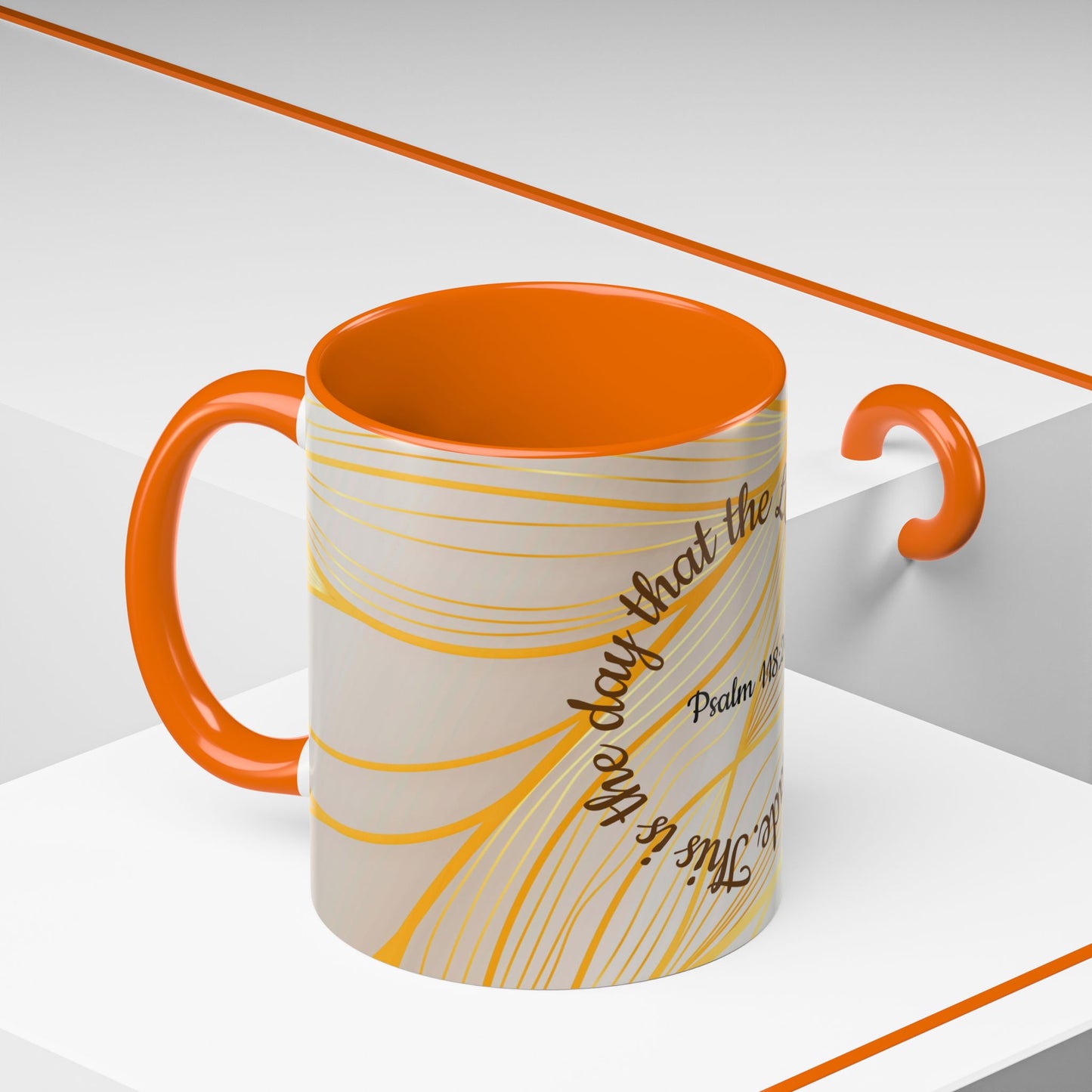 Faithful Reminder Coffee Mug  "Psalm 118:24"