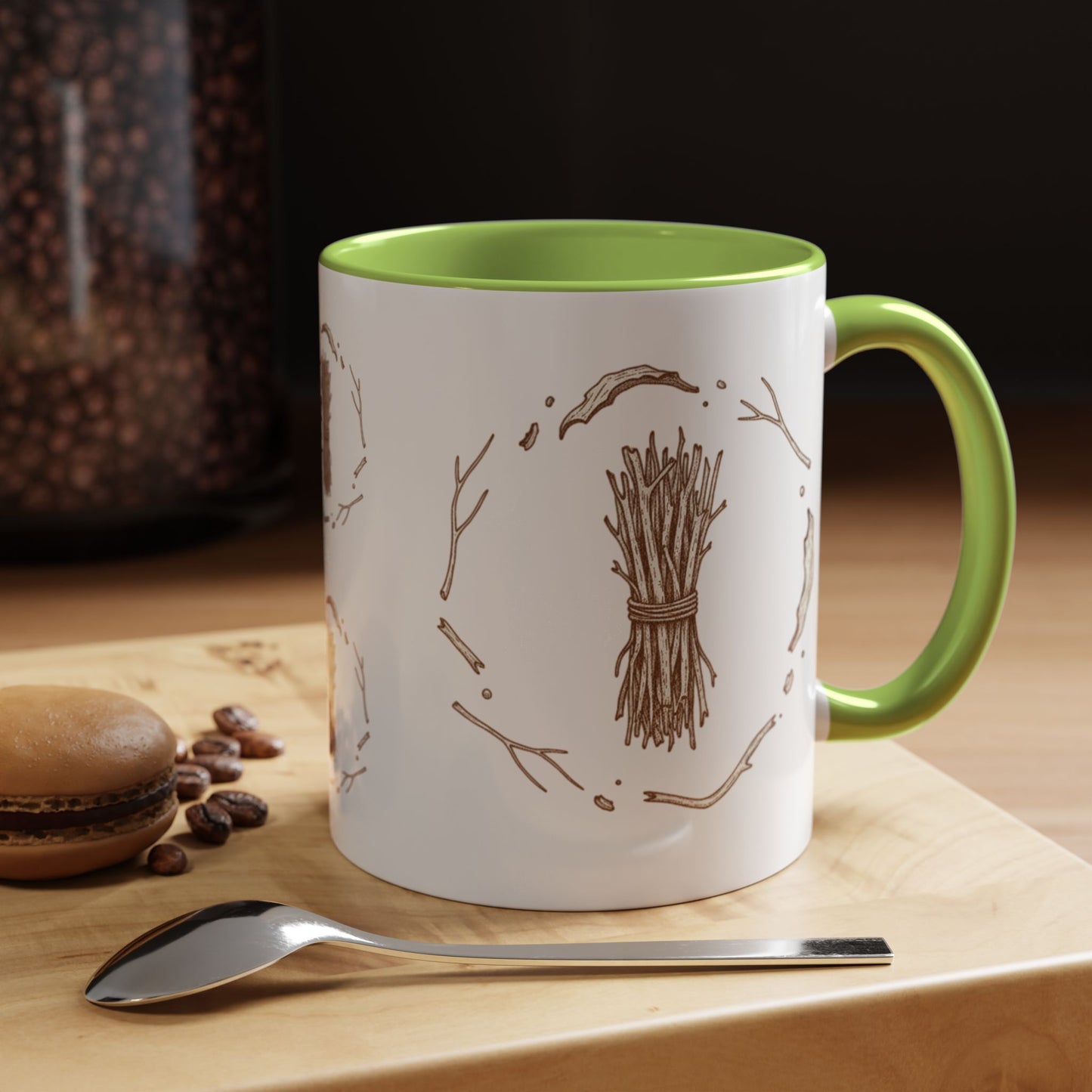 Dry stick bundle Accent Coffee Mug