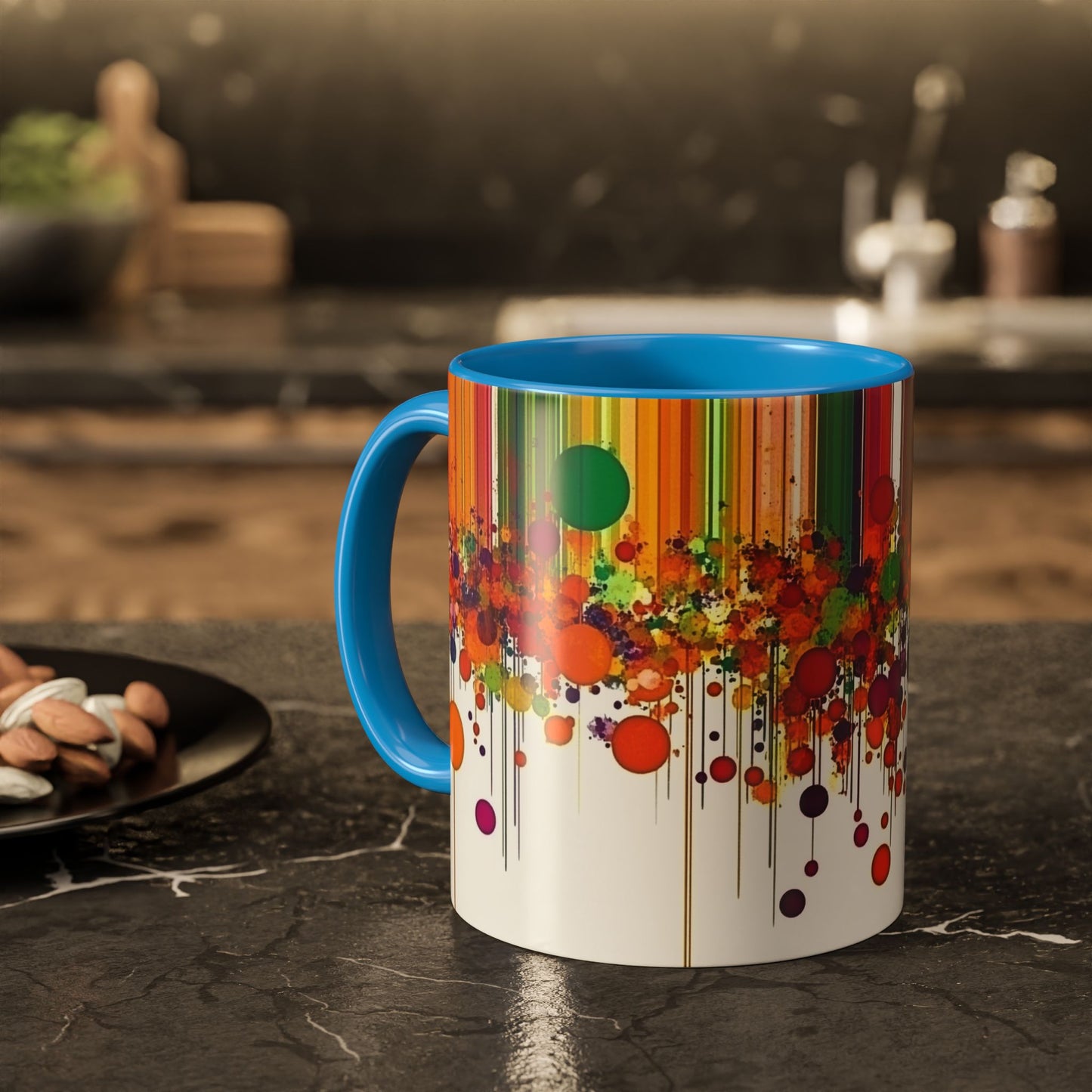 Vibrant Colorful Mugs - Perfect Gift for Coffee Lovers