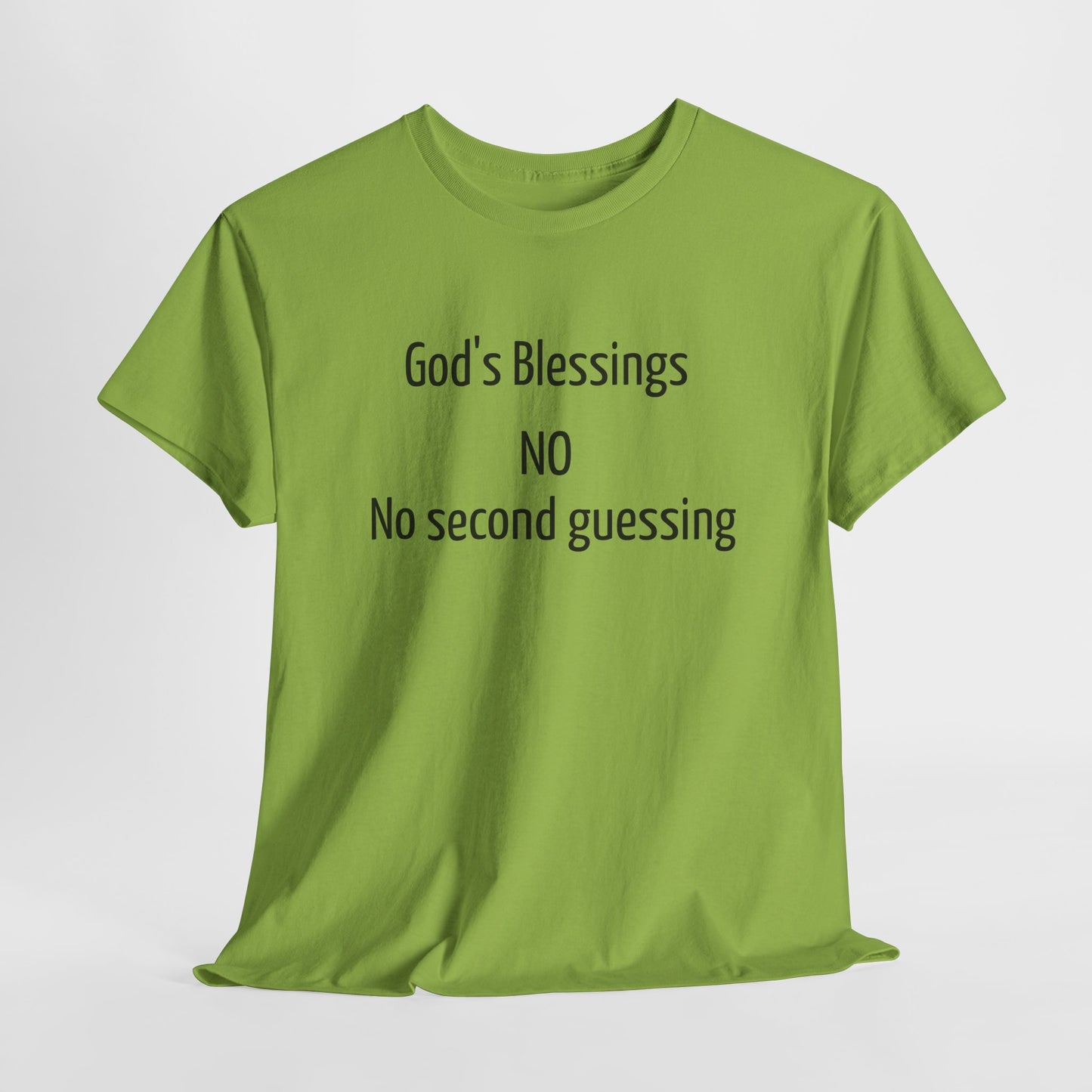 God's Blessing No Second Unisex Heavy Cotton Tee