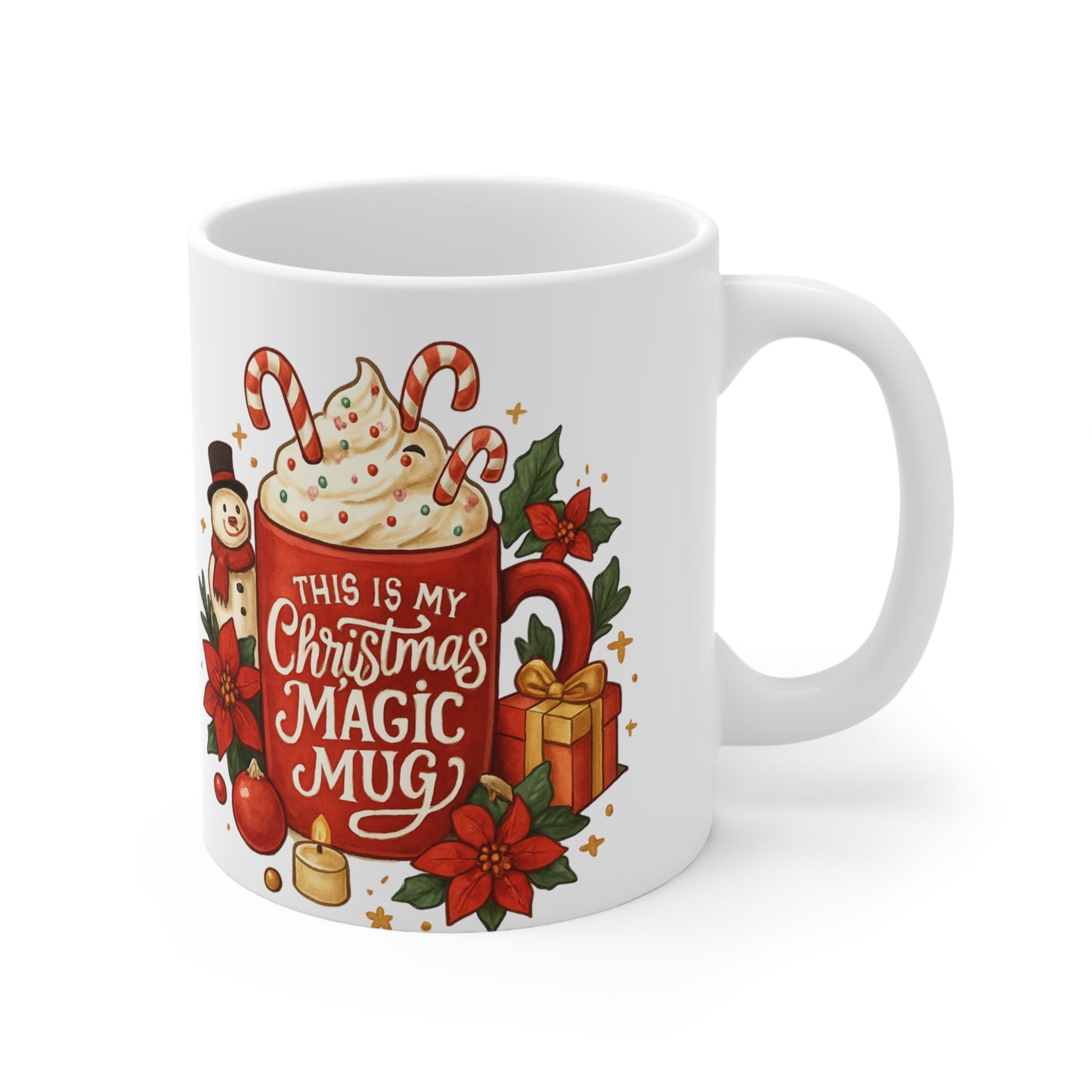 Christmas Magic Ceramic Coffee Mug