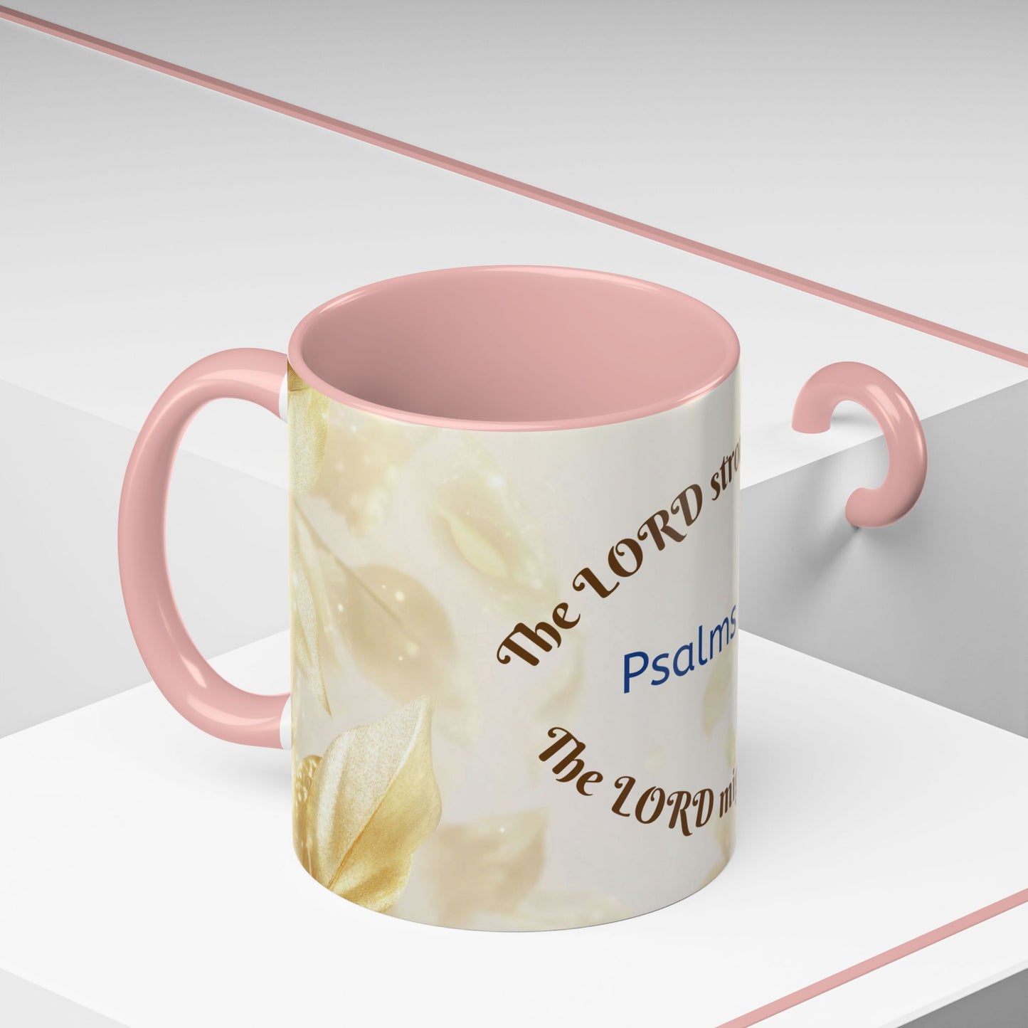 Inspirational Coffee Mug, Bible Verse Gift.