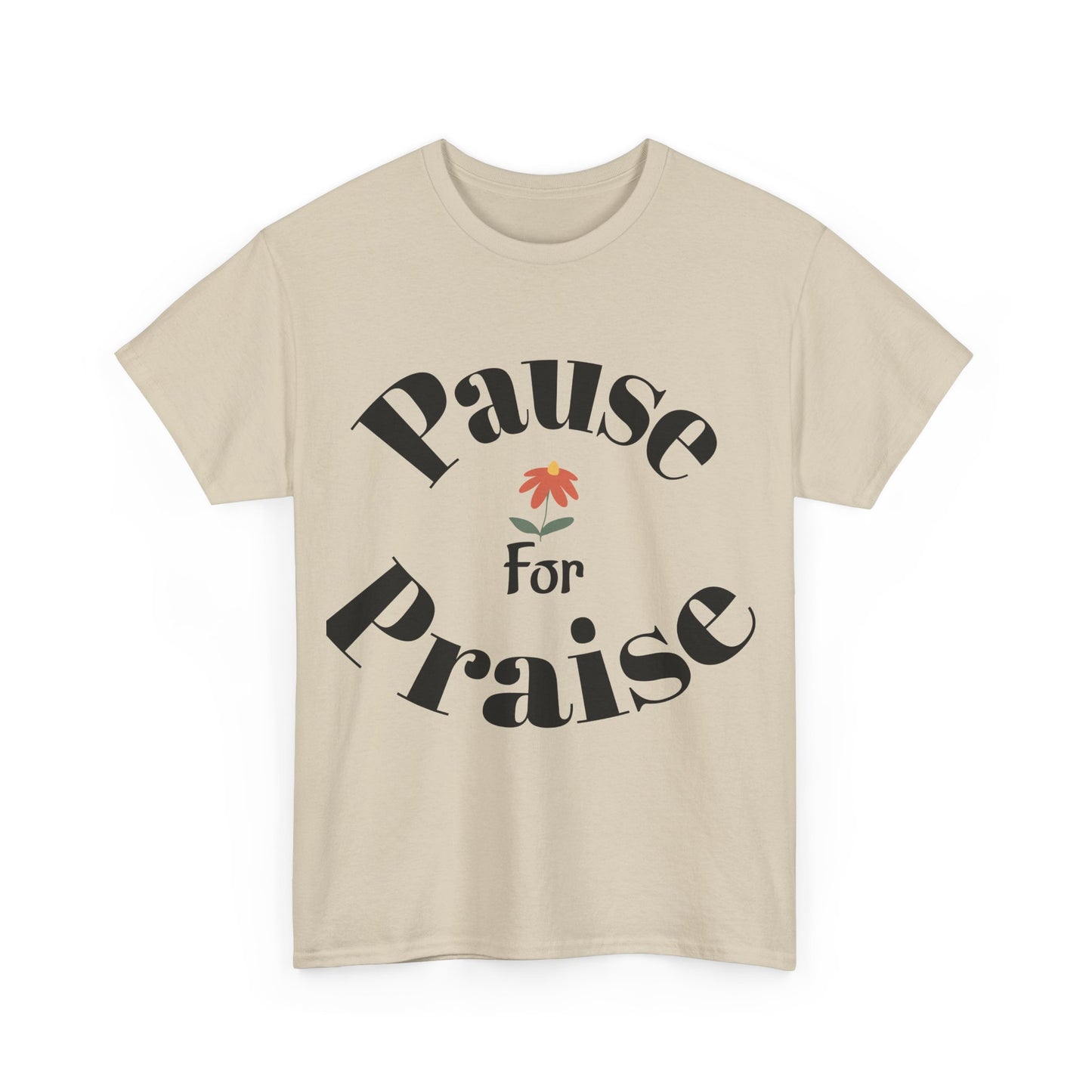 Pause For Praise Unisex Heavy Cotton Tee