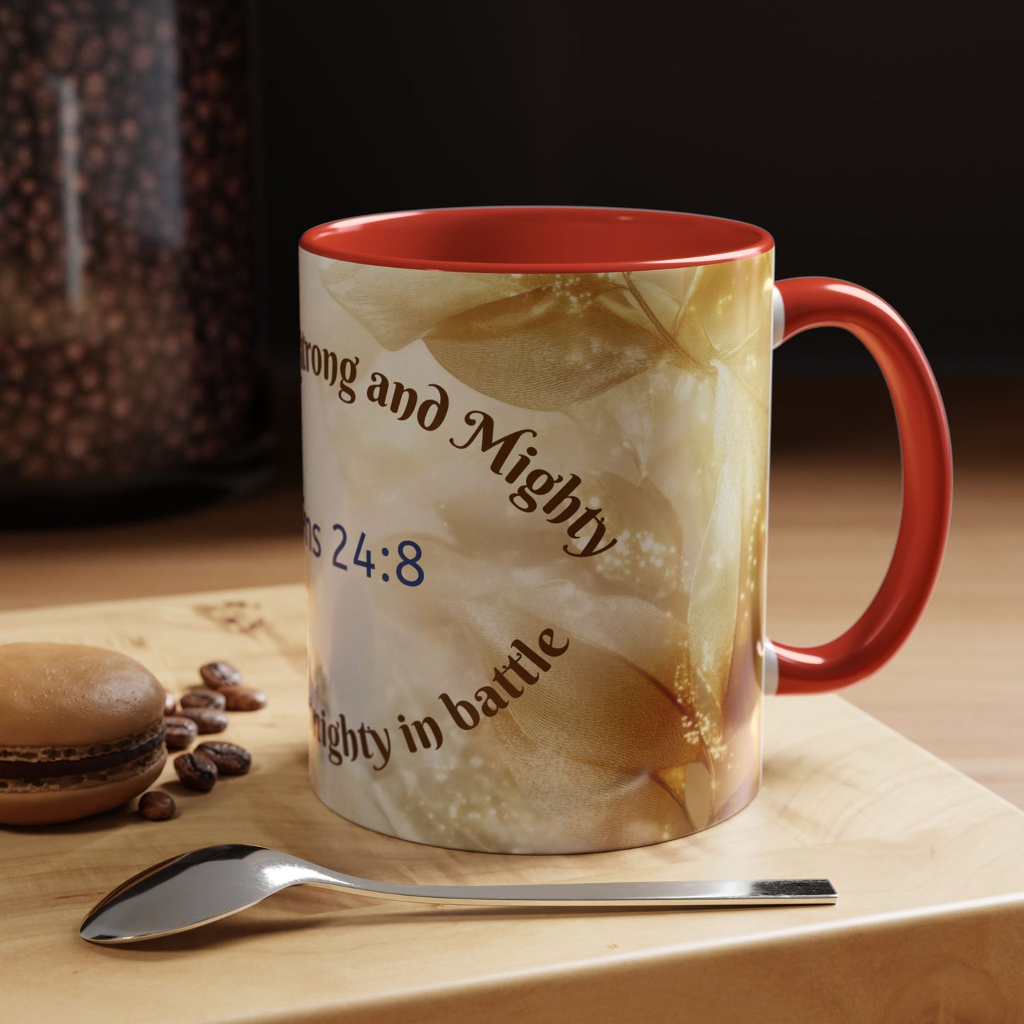 Inspirational Coffee Mug, Bible Verse Gift.