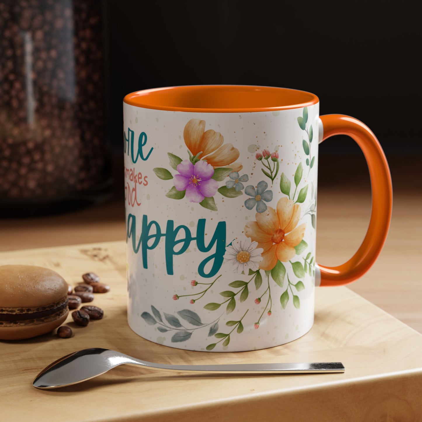 Floral Inspirational Coffee Mug,