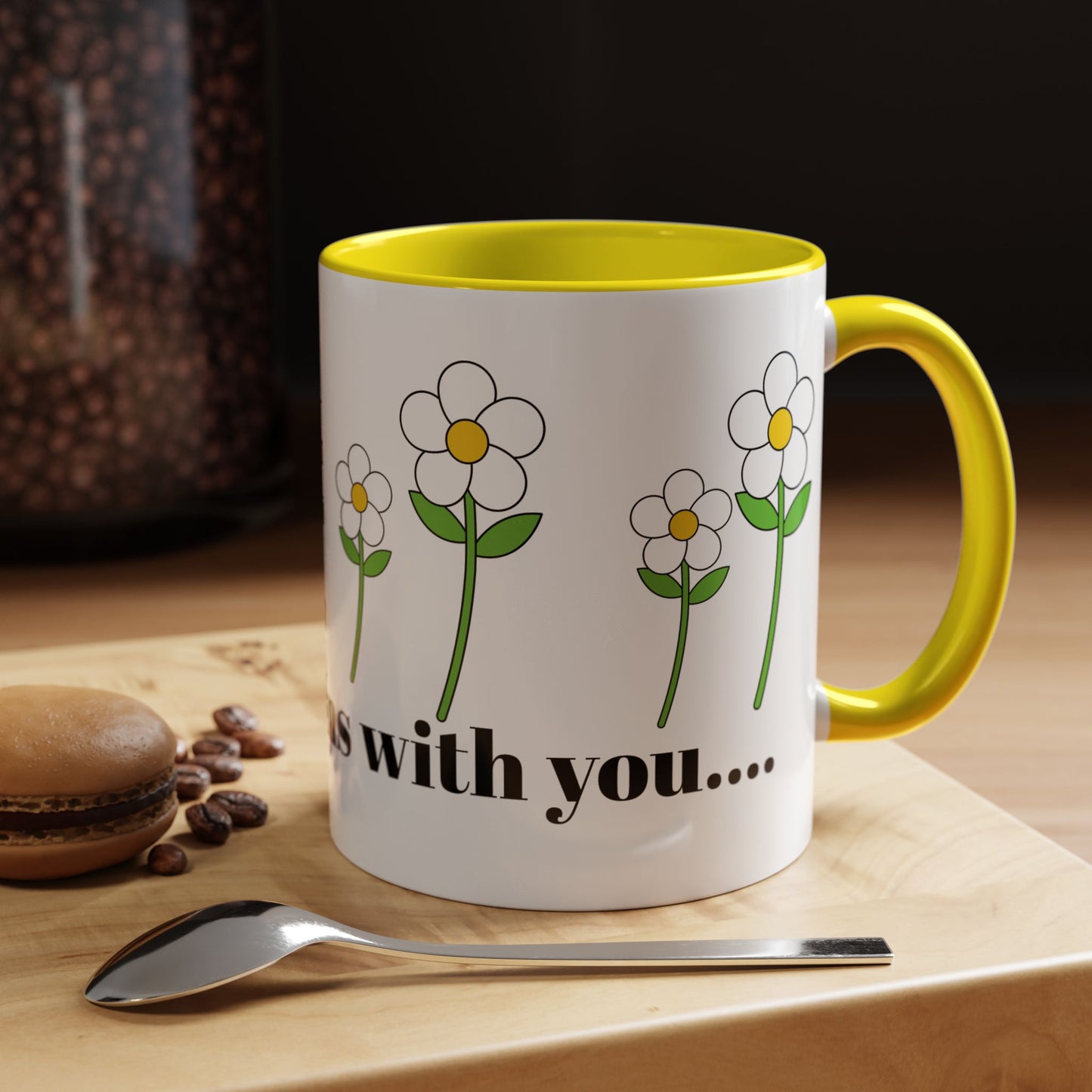 Accent Daisy Coffee Mug