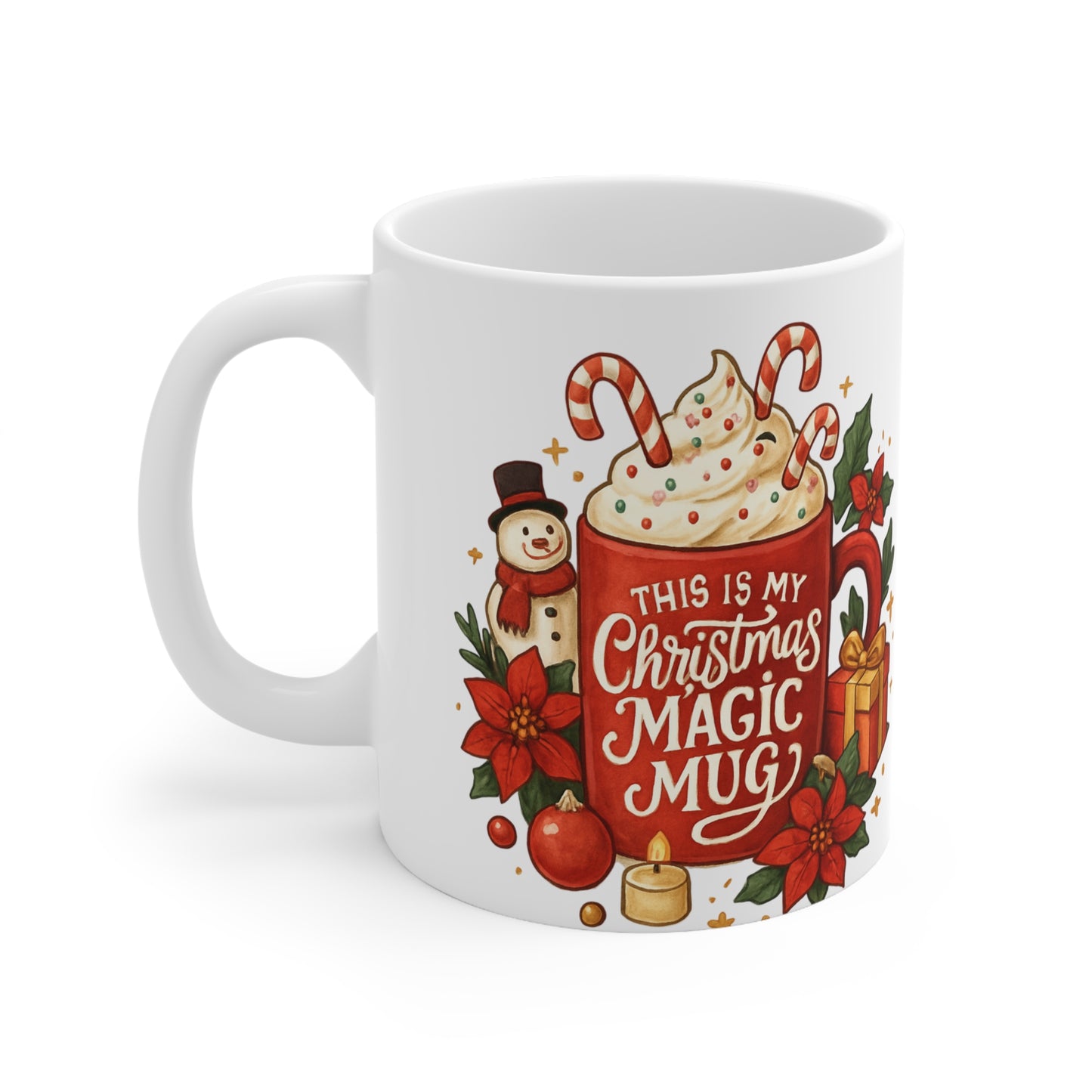 Christmas Magic Ceramic Coffee Mug