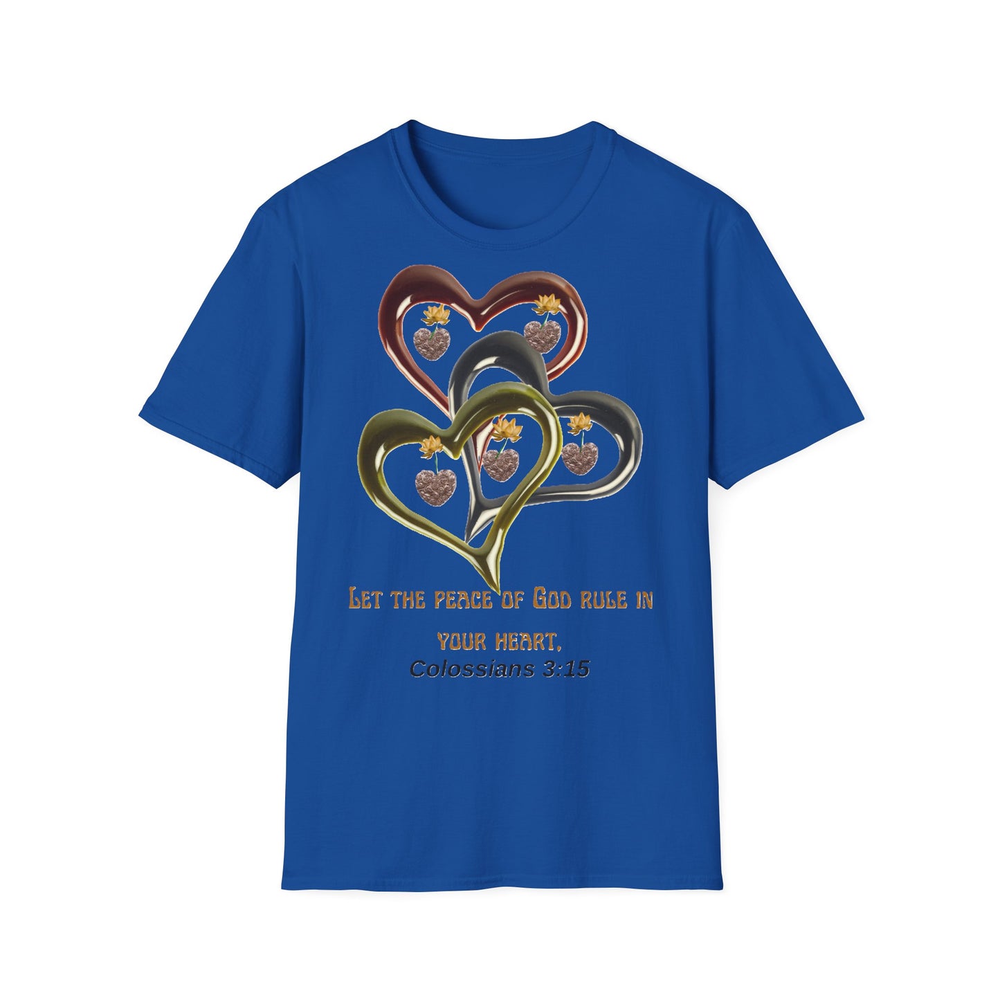 Inspirational Heart T-Shirt, Faith Shirt, Christian Apparel.