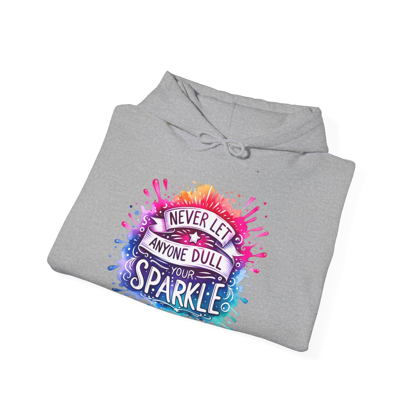 Positive Vibes Colorful Inspirational Hoodie.