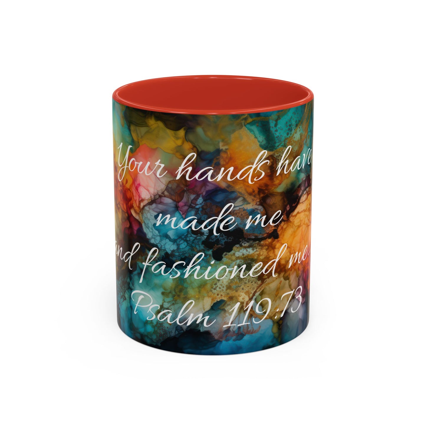 Inspirational Coffee Mug, Colorful Art Mug.
