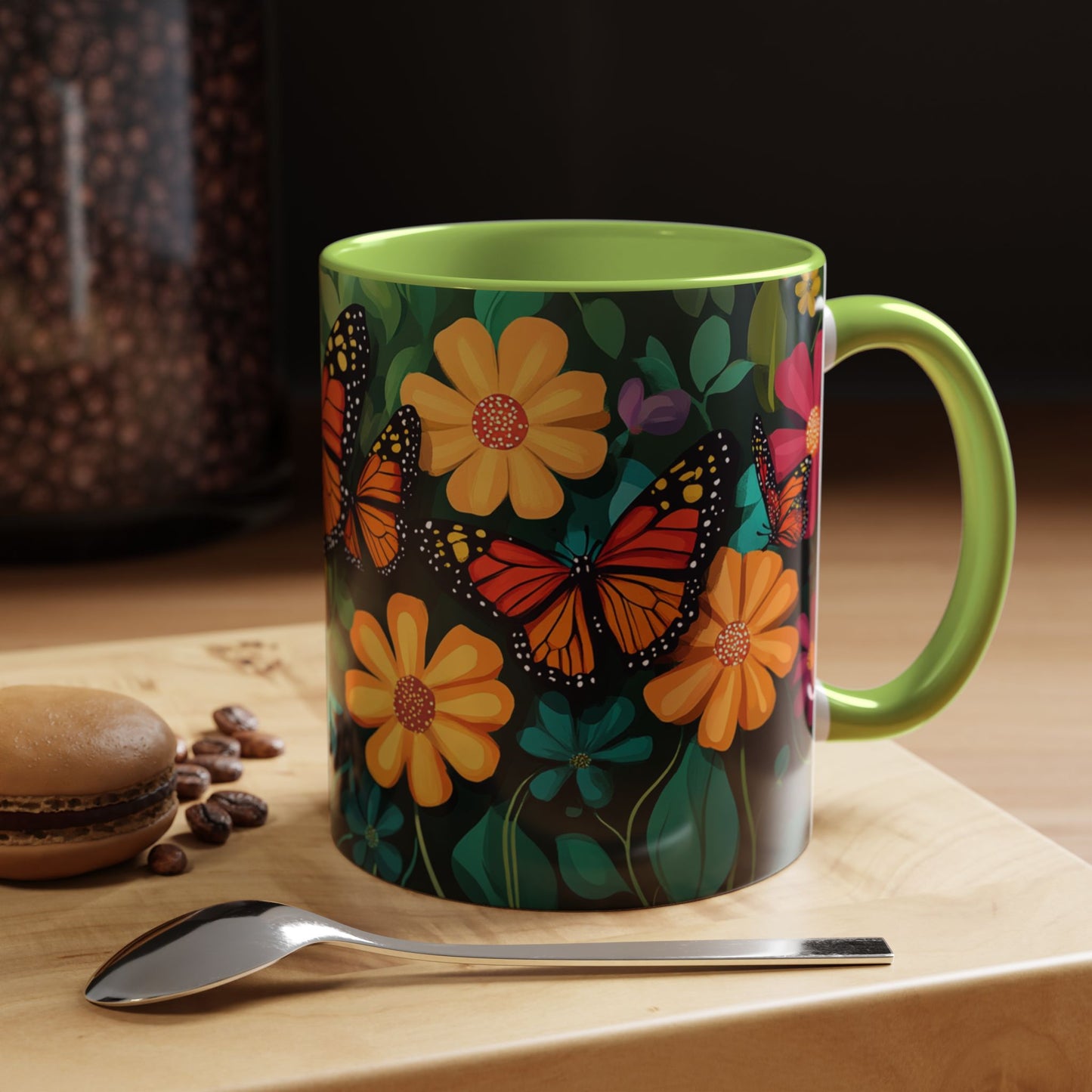 Butterfly Garden Accent Coffee Mug