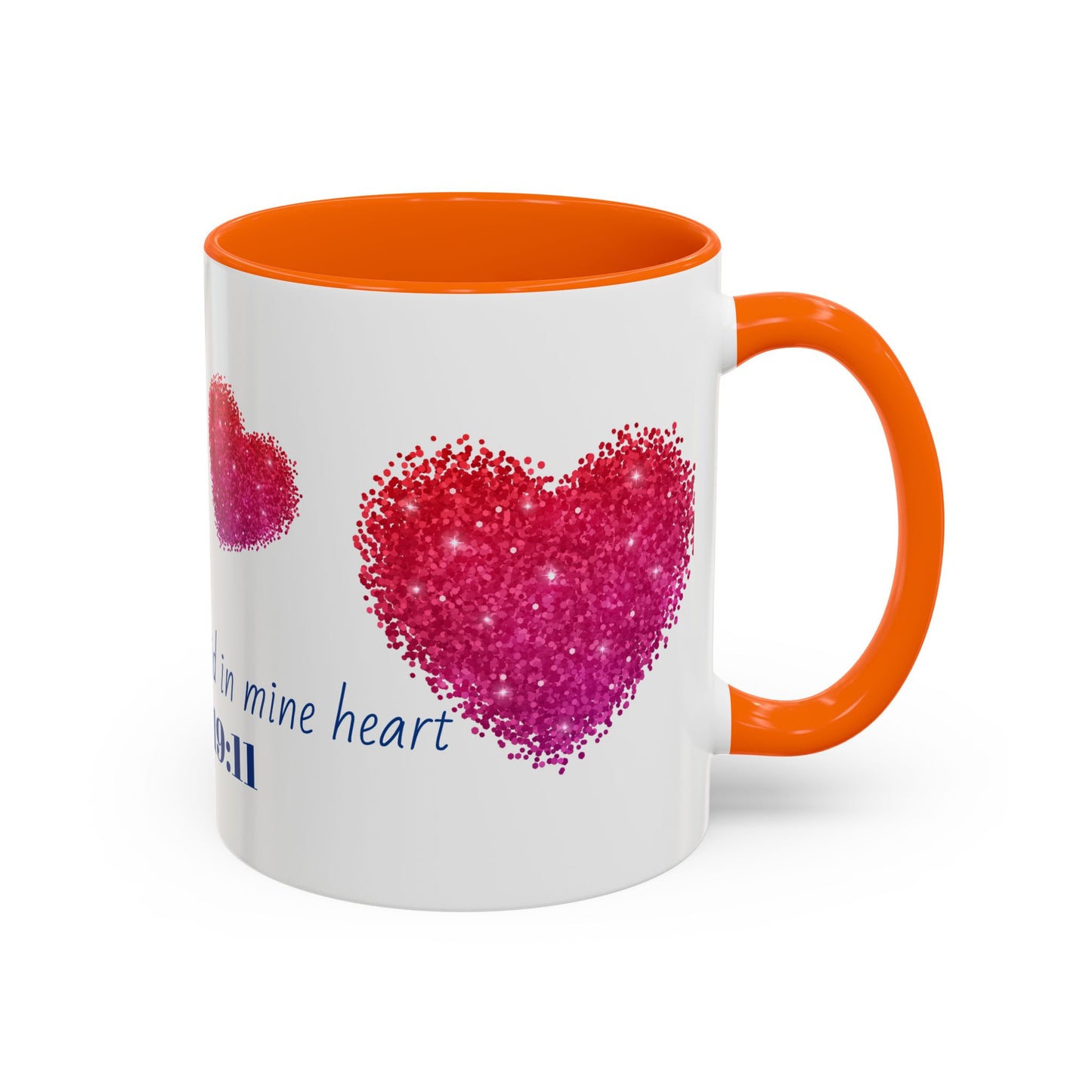 Heartfelt Inspirational Psalm Coffee Mug, Home Decor, Christian Mug.