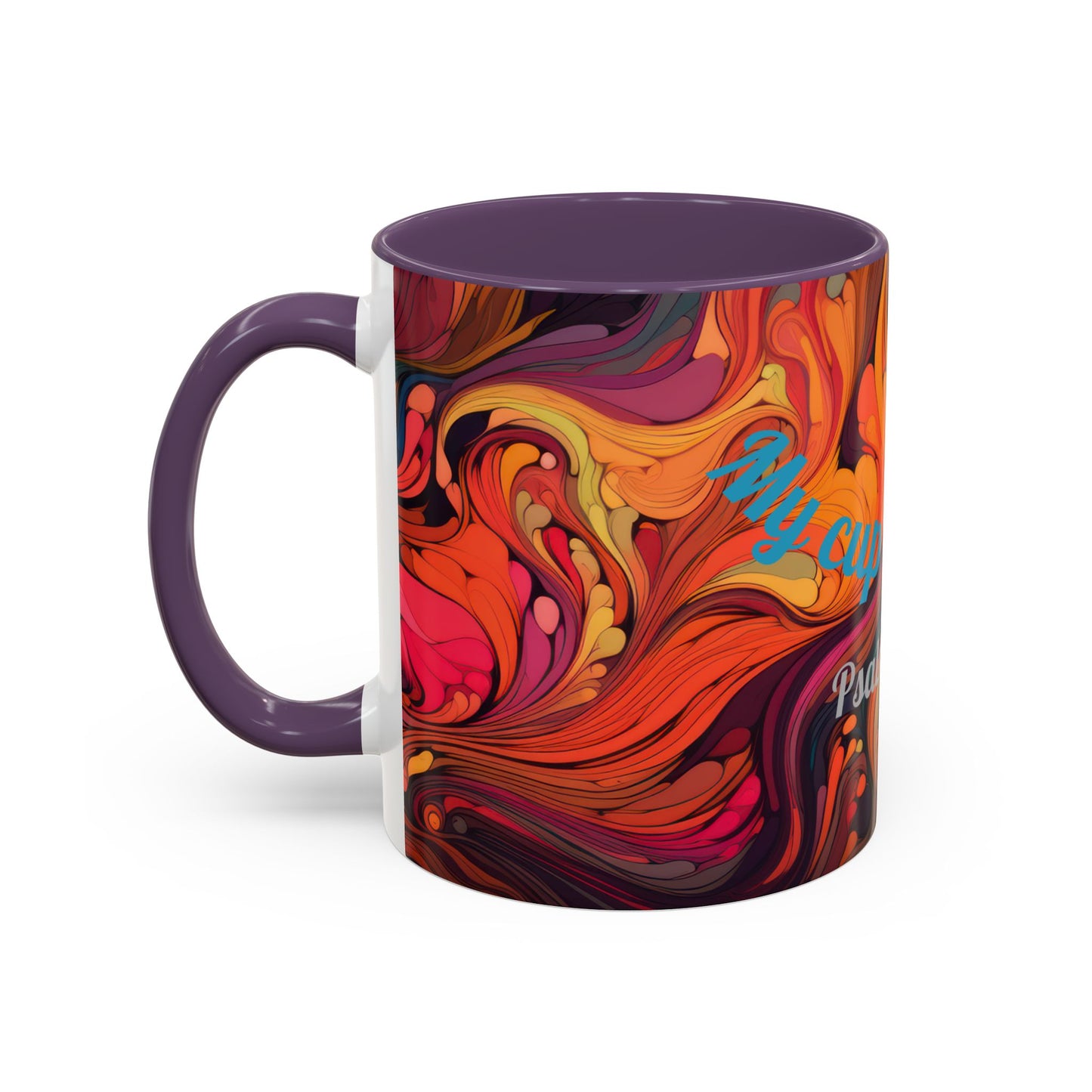 Colorful Ceramic Cup, Motivational Gift.