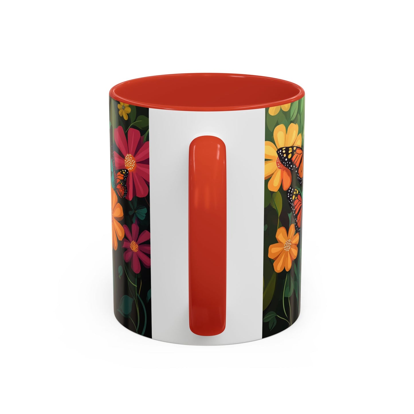 Unique Butterfly Garden Accent Coffee Mug