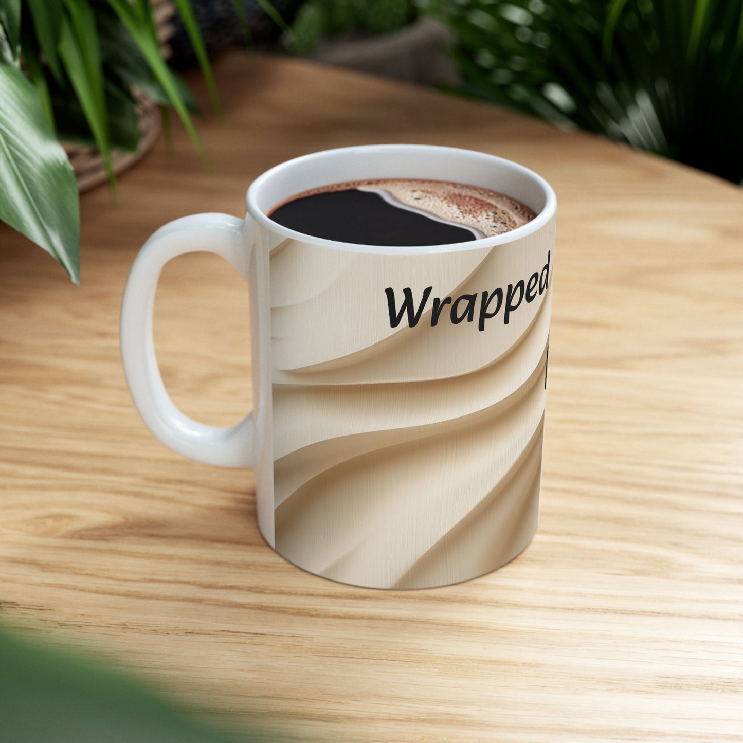 Wrapped In Worship Ceramic Mug