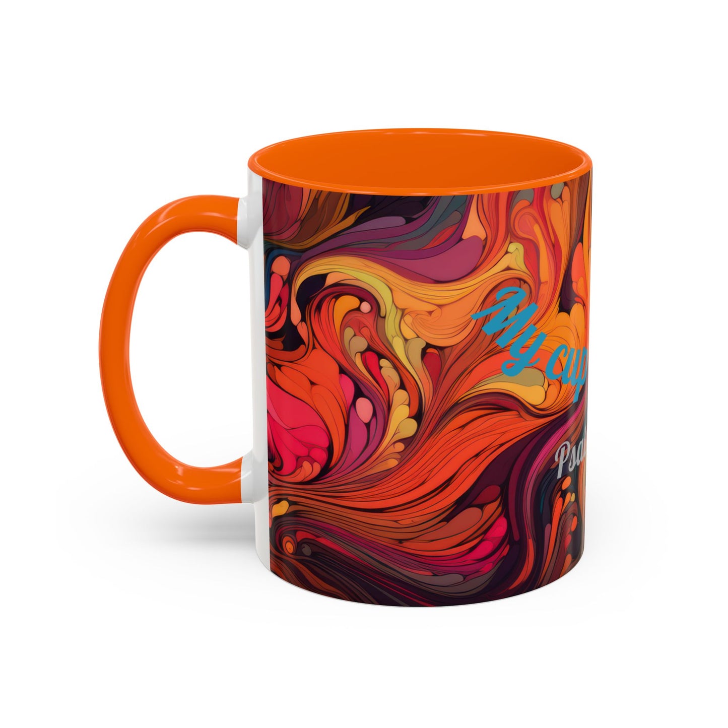 Colorful Ceramic Cup, Motivational Gift.