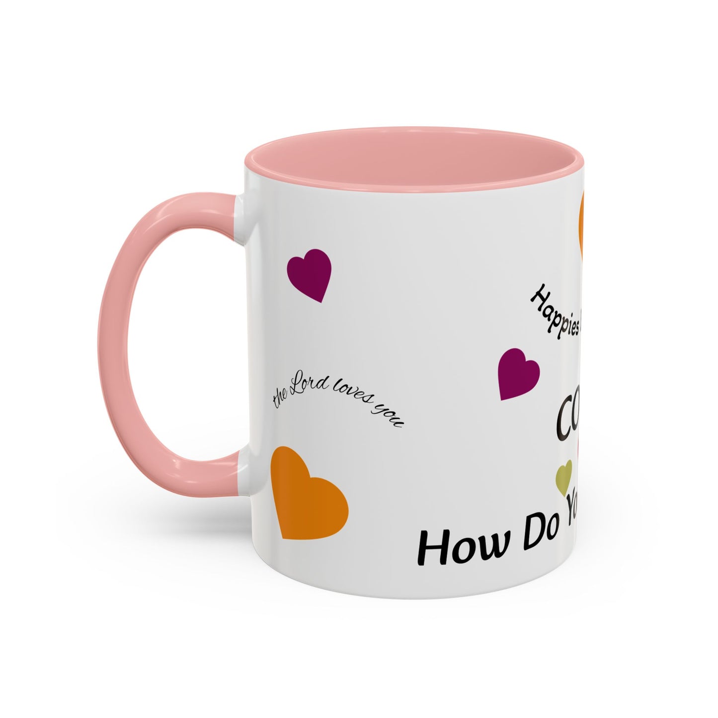 "How Do You Take Your Coffee? Accent Coffee Mug