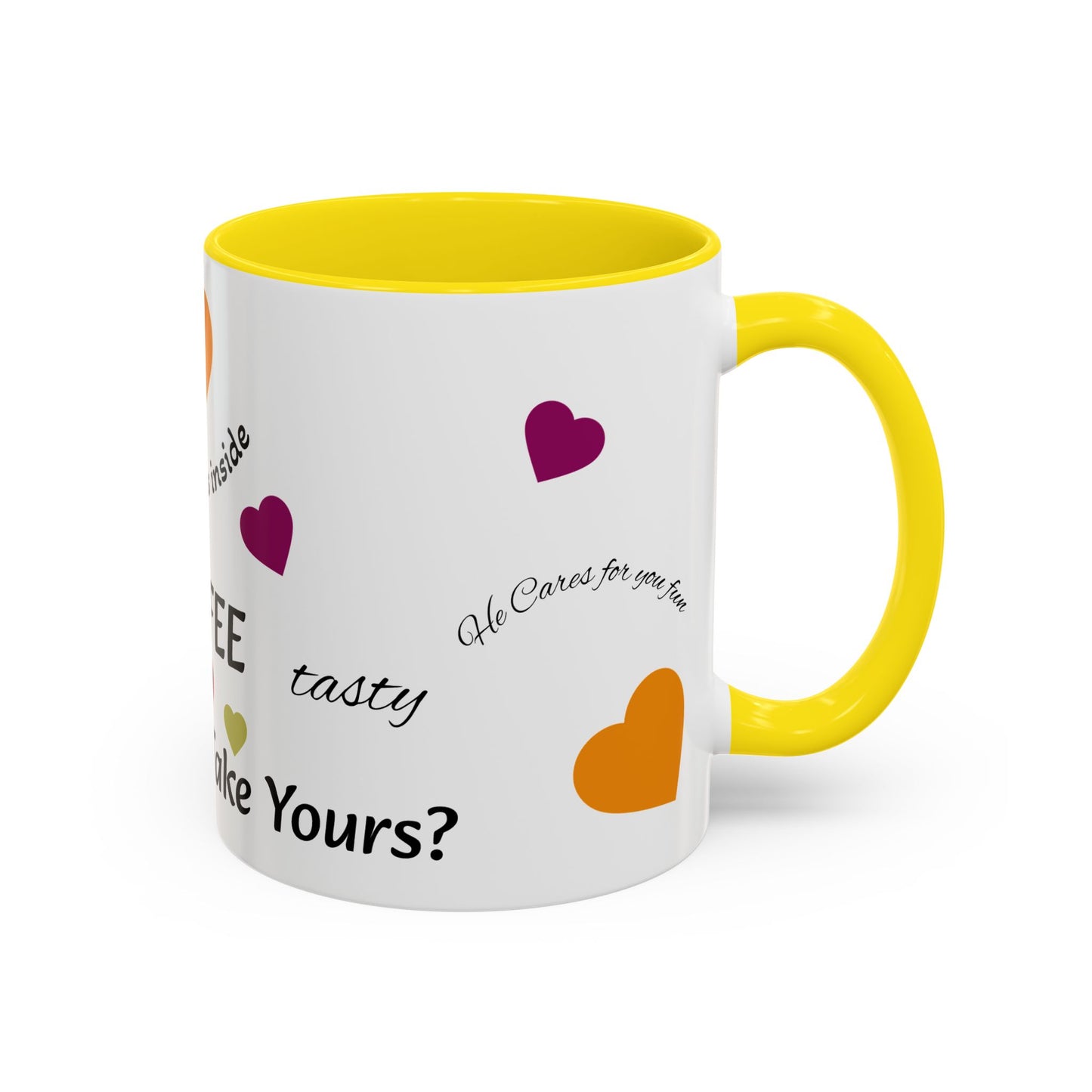 "How Do You Take Your Coffee? Accent Coffee Mug