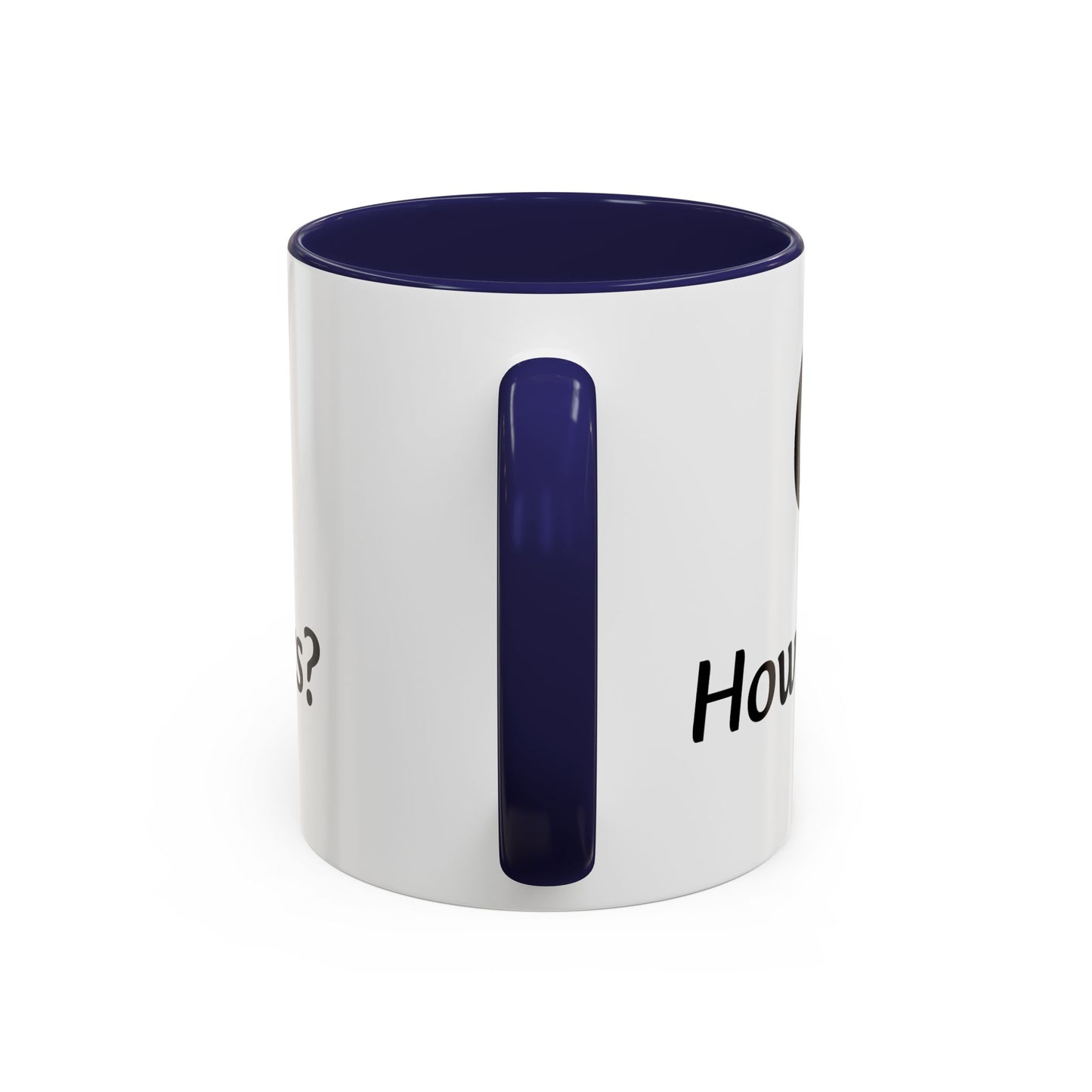 Personalized Accent Coffee Mug - "How Do You Take Your Coffee?" - Perfect for Coffee Lovers