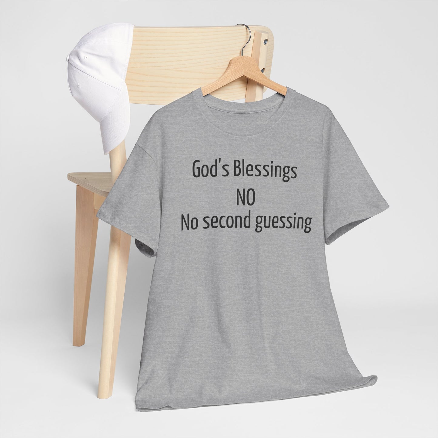 God's Blessing No Second Unisex Heavy Cotton Tee