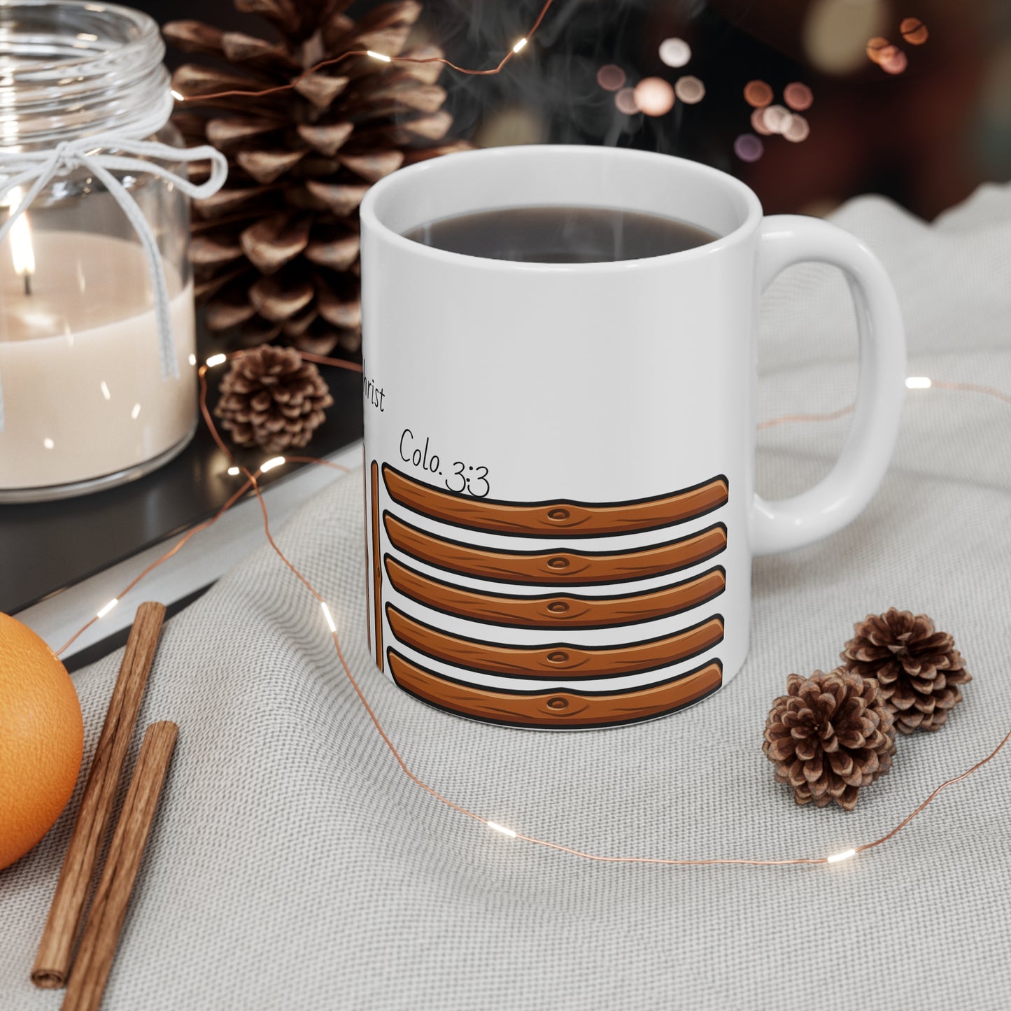 Hidden in Christ Ceramic Coffee Mug