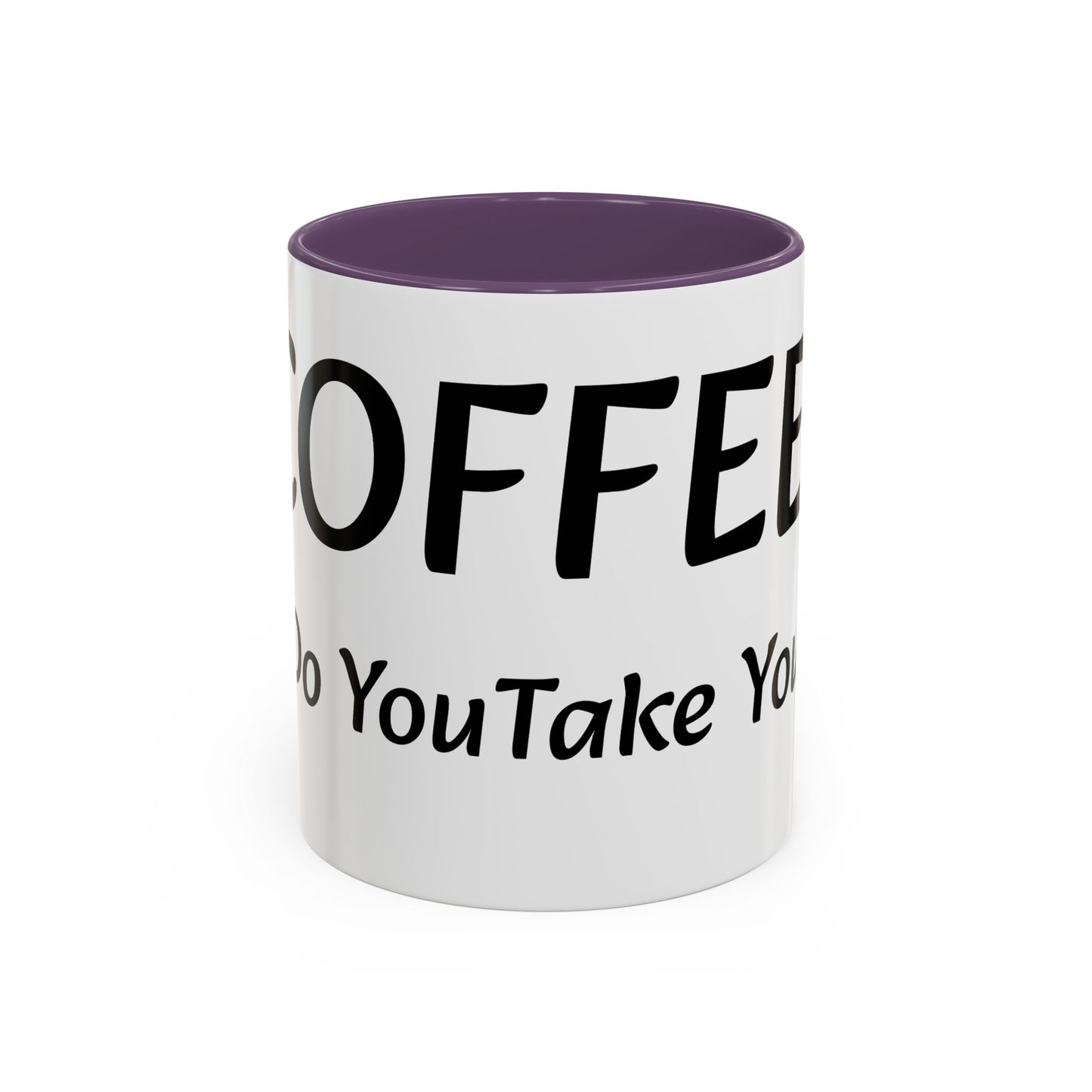 Personalized Accent Coffee Mug - "How Do You Take Your Coffee?" - Perfect for Coffee Lovers
